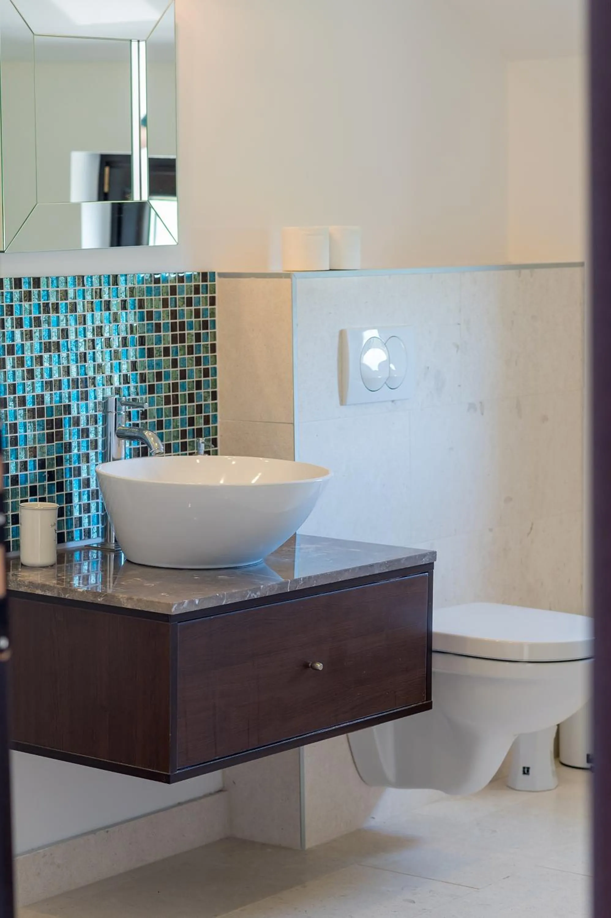 Bathroom in Villa Luštica, Spacious 4-Bedroom Villa with Private Pool