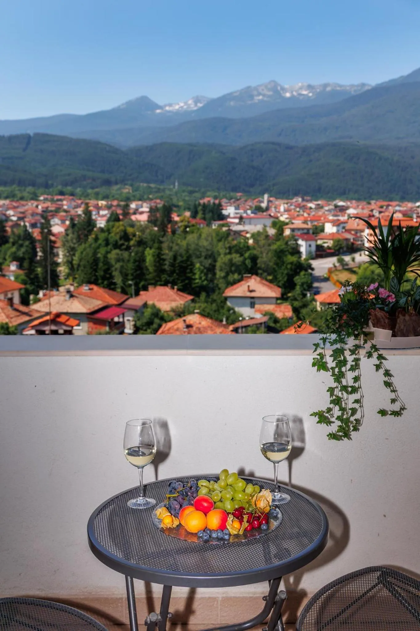 Balcony/Terrace in Ruskovets Thermal SPA & Ski Resort