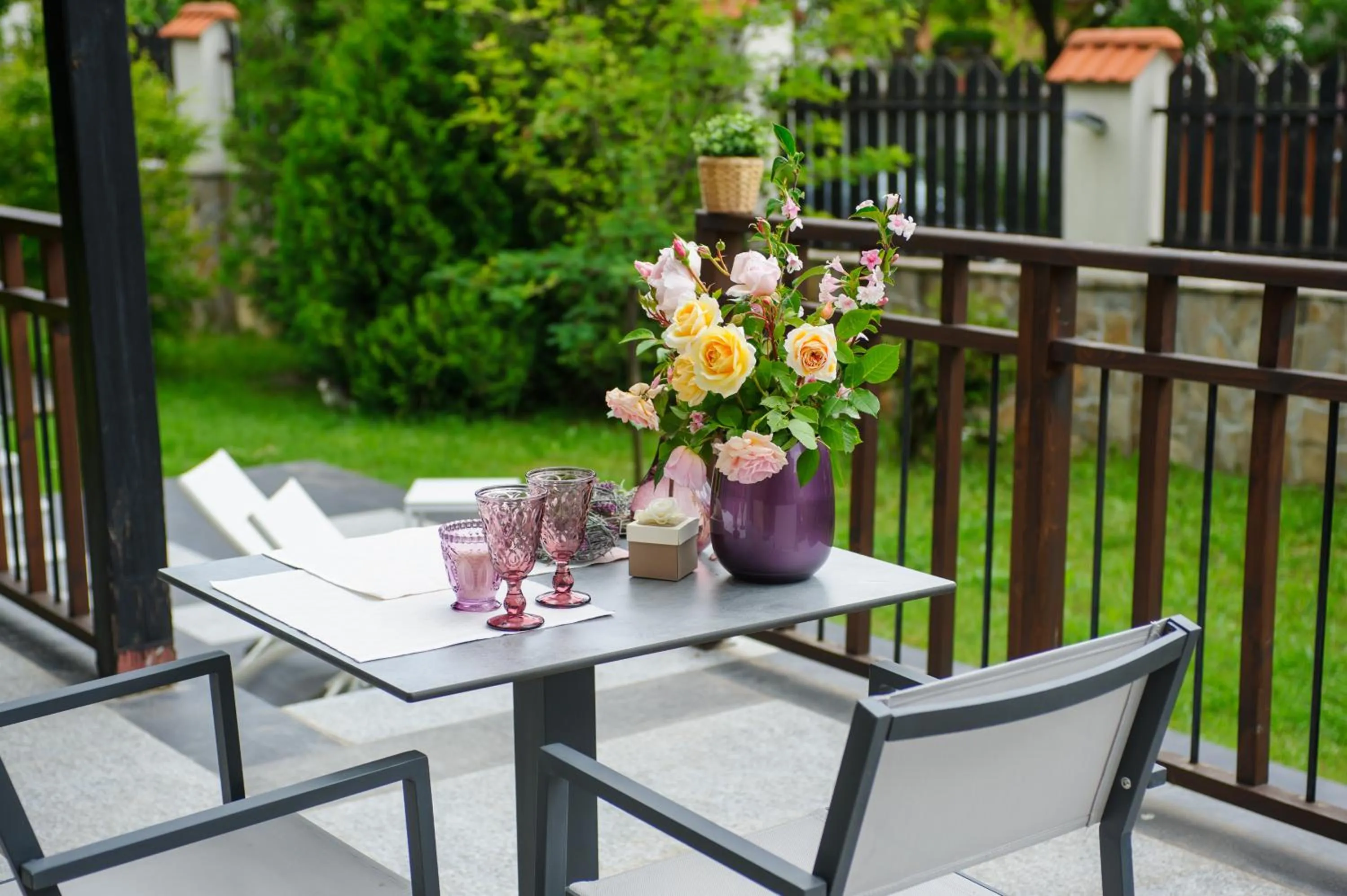 Garden in Ruskovets Thermal SPA & Ski Resort