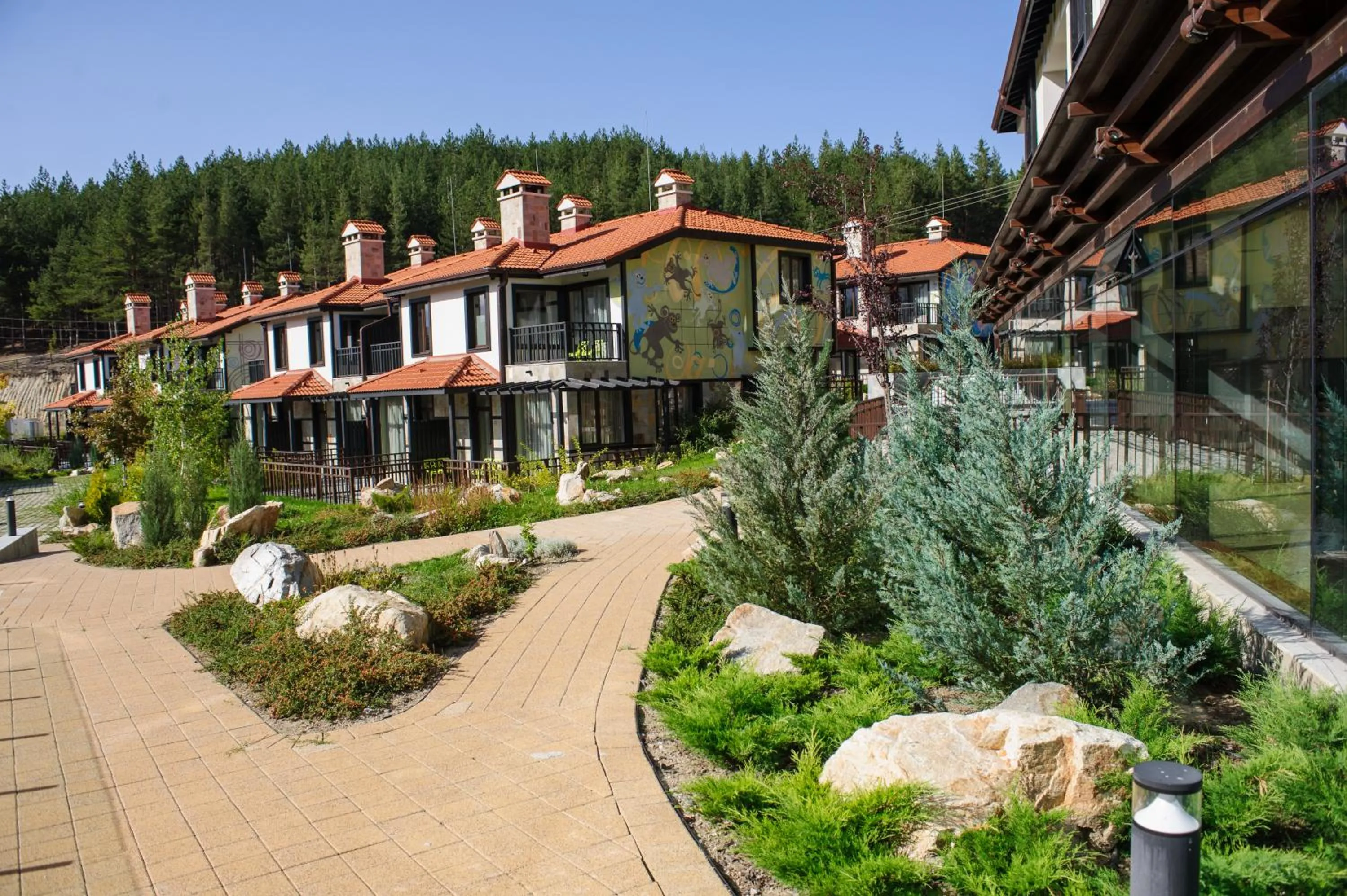 Garden view in Ruskovets Thermal SPA & Ski Resort