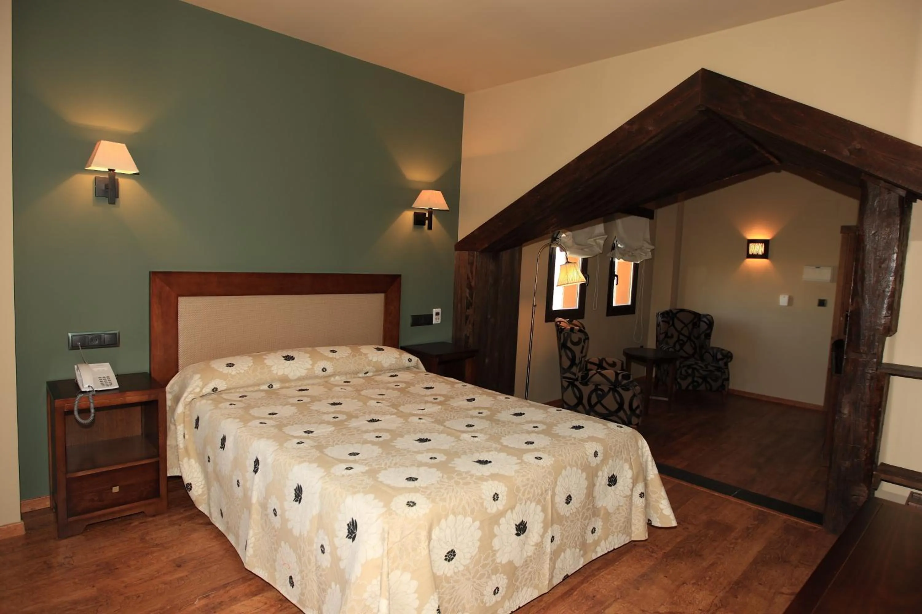 Bed in Hotel Zerbinetta