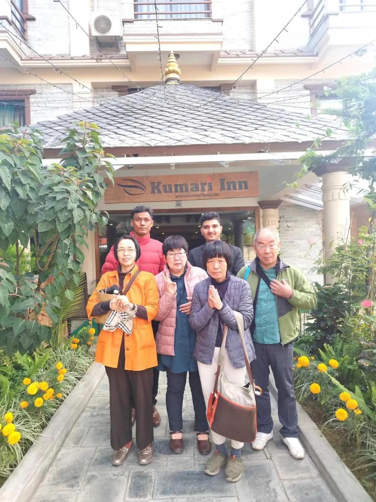 group of guests in Kumari Star Inn