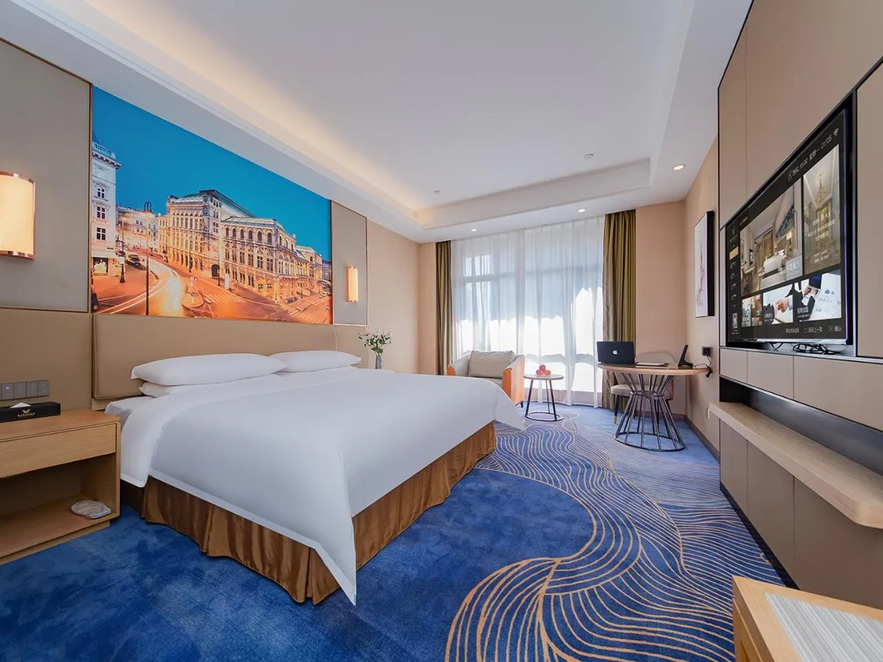 Bed in Vienna International Hotel Jingzhou New World