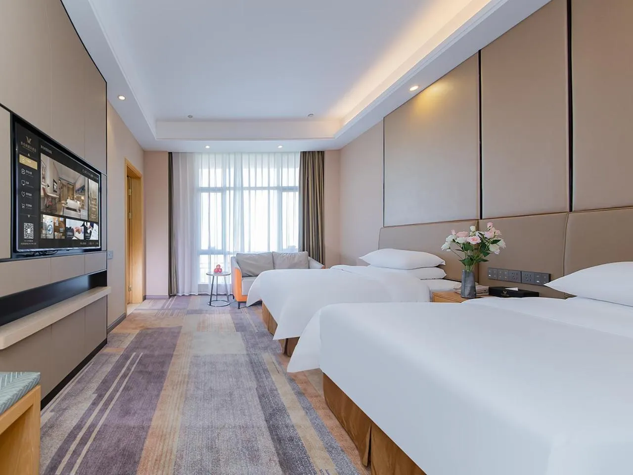 Bed in Vienna International Hotel Jingzhou New World