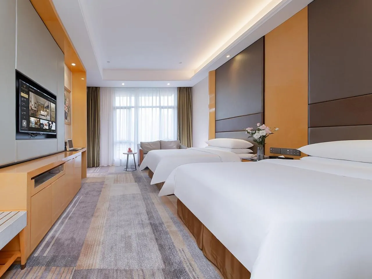 Bed in Vienna International Hotel Jingzhou New World