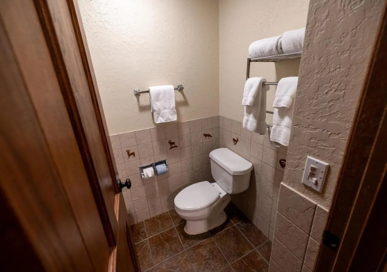 Shower in Zion Lodge - Inside the Park