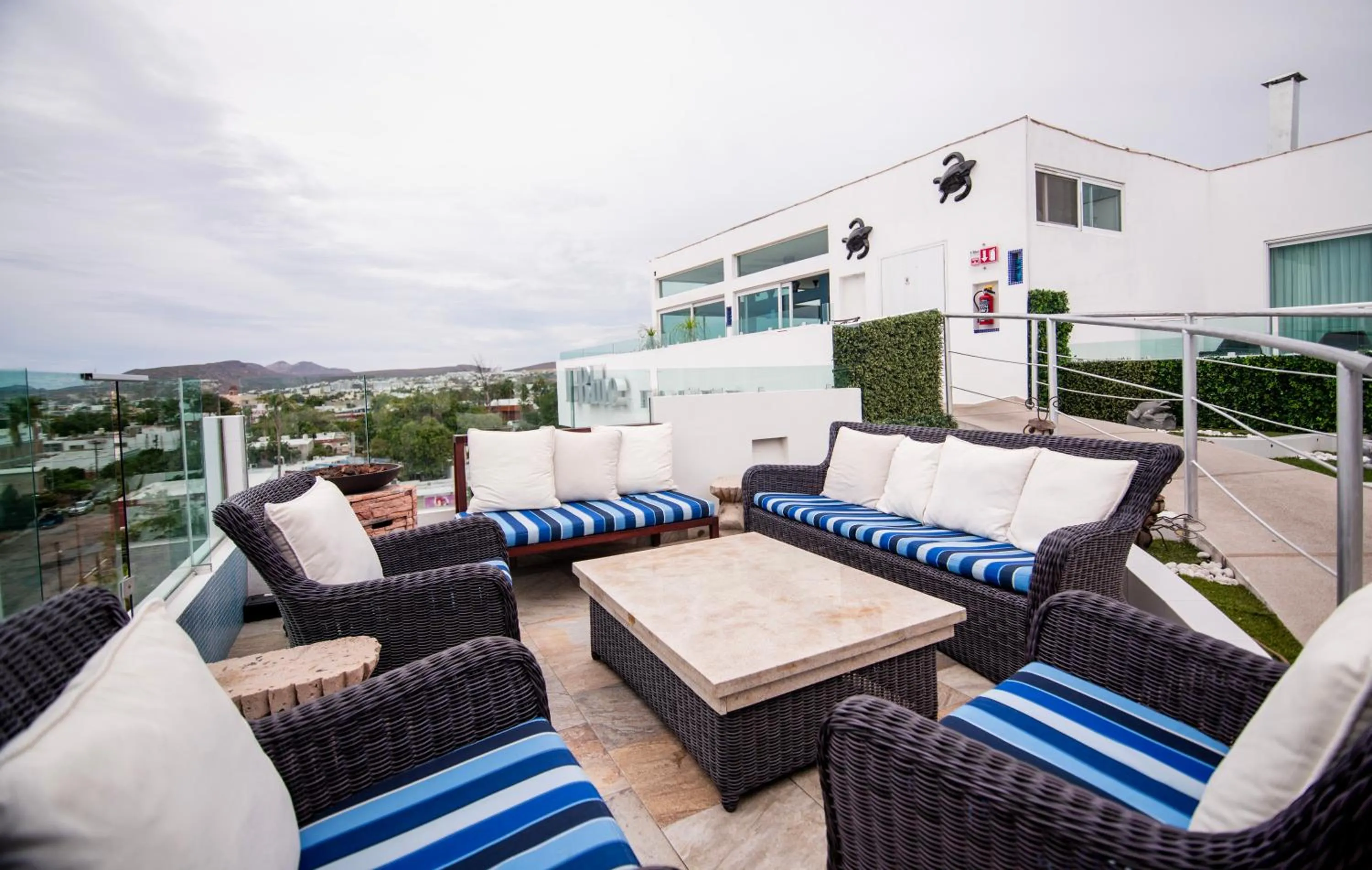 Balcony/Terrace in Hotel HBlue Centro