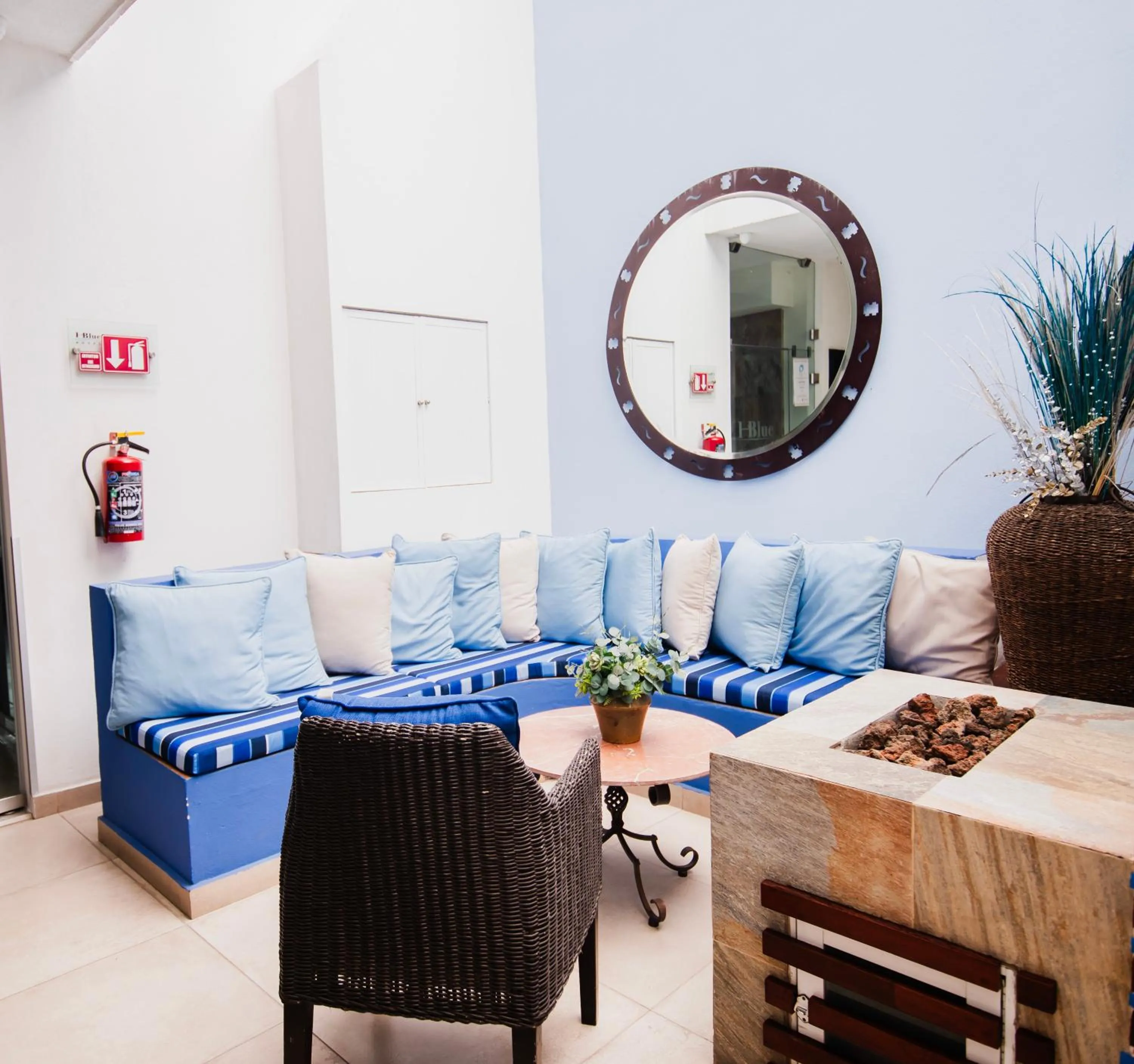 Living room in Hotel HBlue Centro