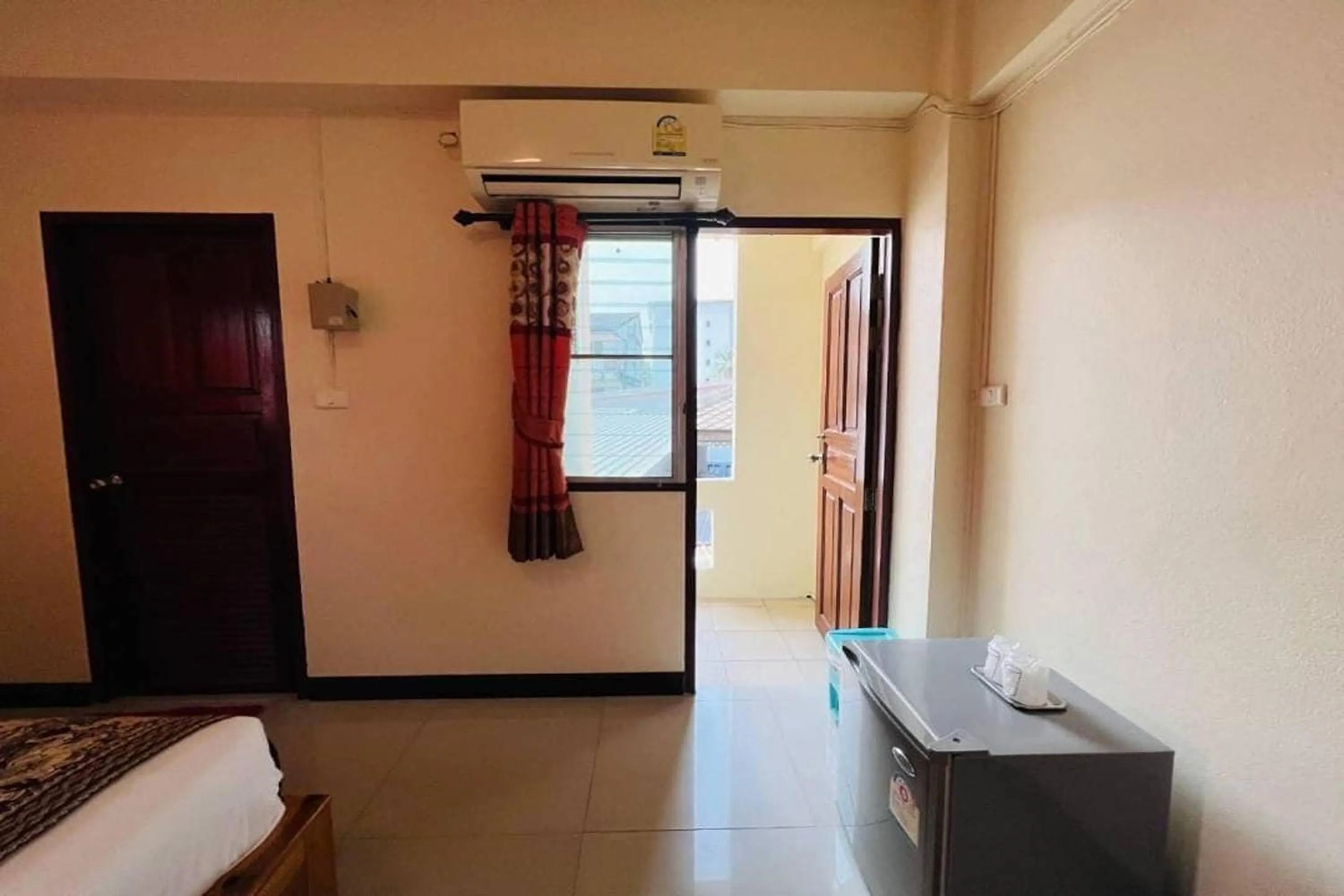 Bed in Baan Sabai Guesthouse