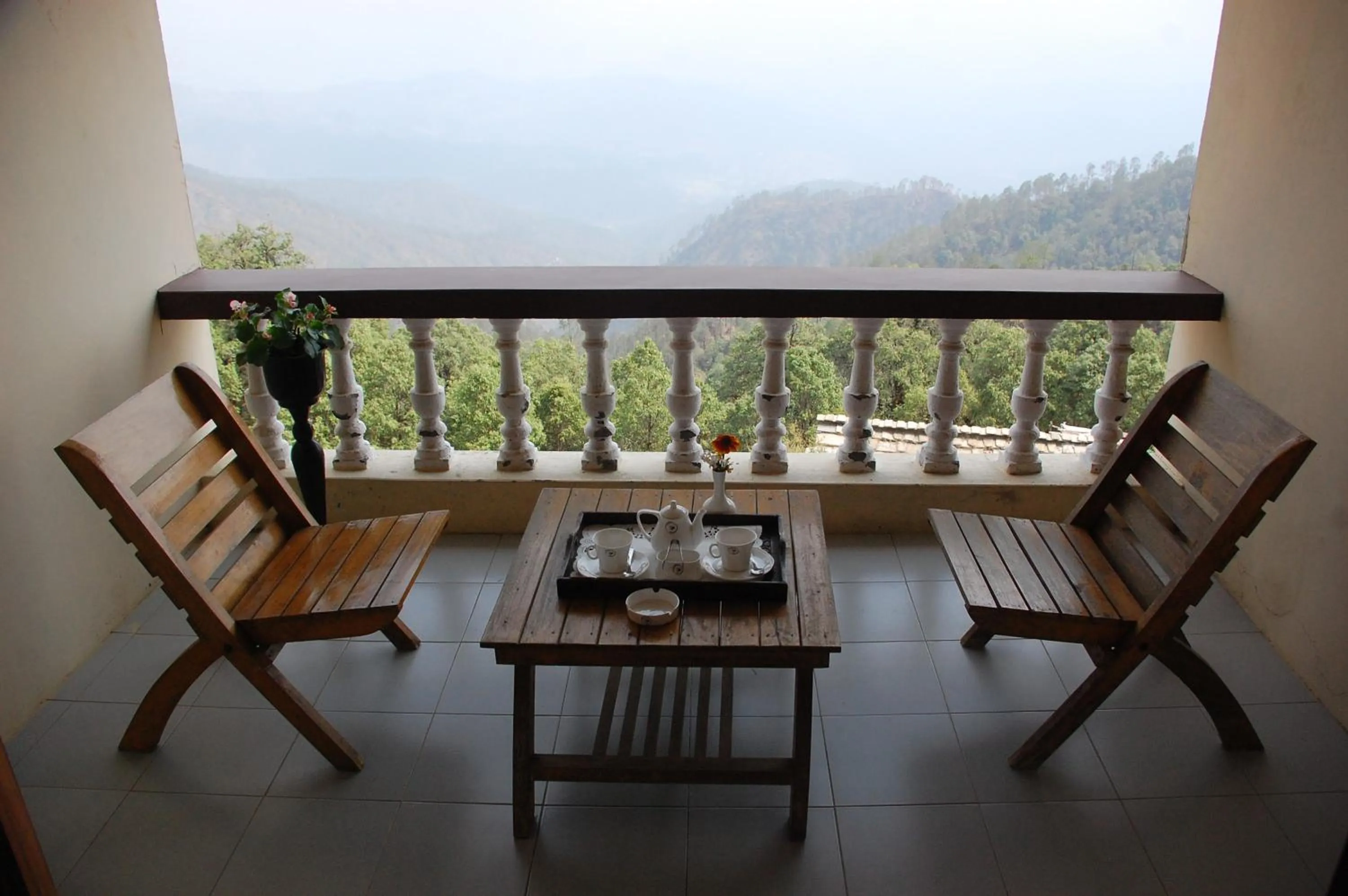 Balcony/Terrace in Tree of Life Grand Oak Manor Binsar