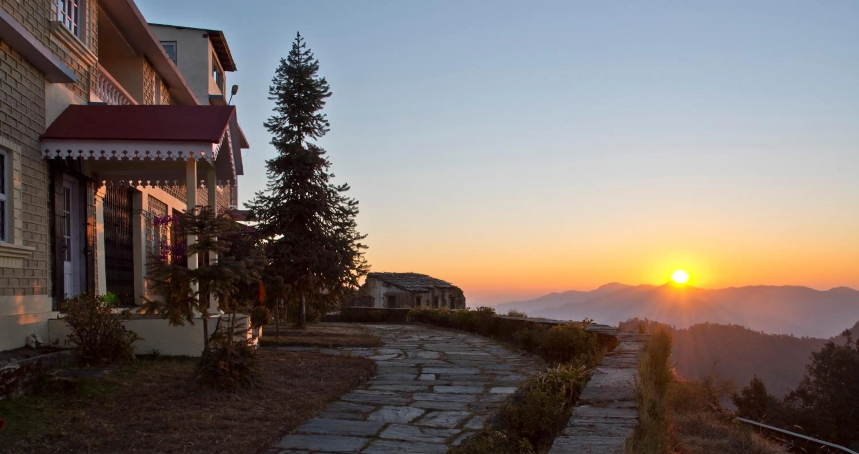 View (from property/room) in Tree of Life Grand Oak Manor Binsar