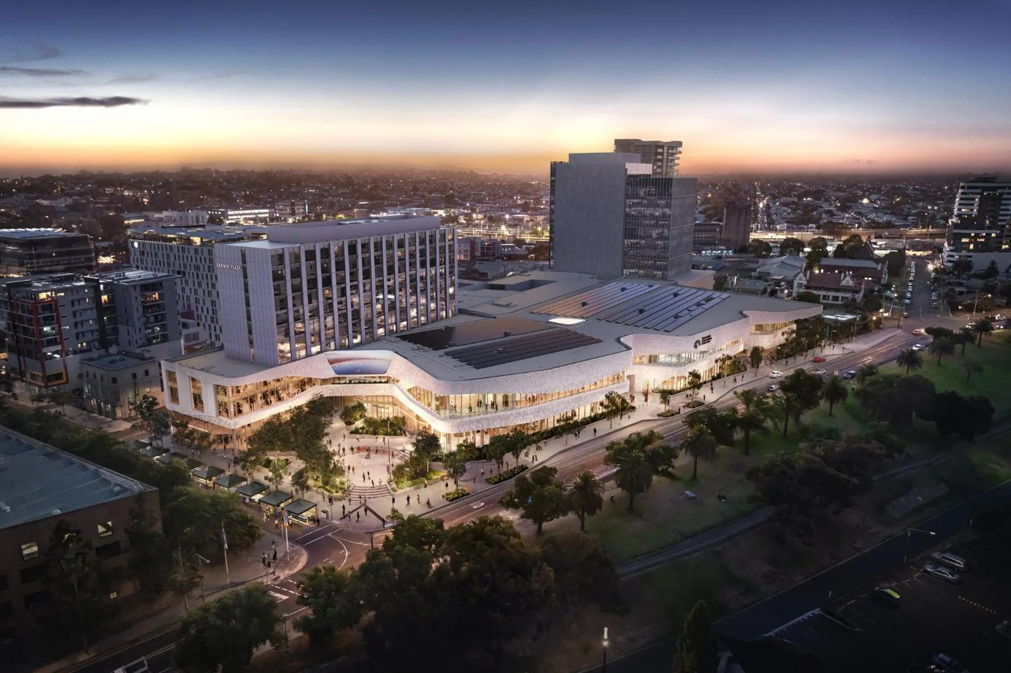 Property building in Crowne Plaza Geelong by IHG