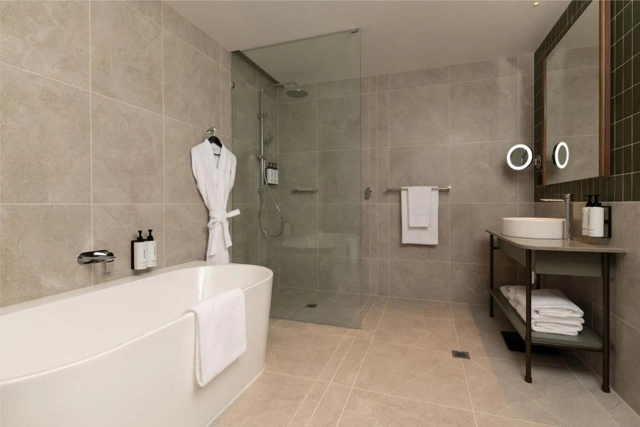 Bathroom in Crowne Plaza Geelong by IHG