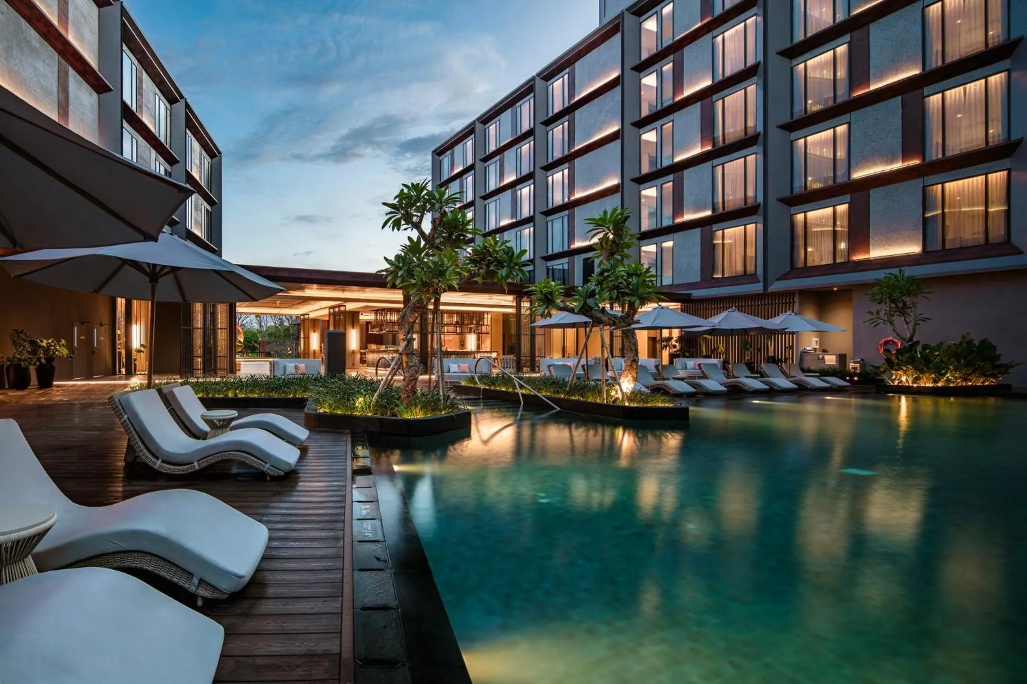 Swimming pool in Crowne Plaza Labuan Bajo by IHG
