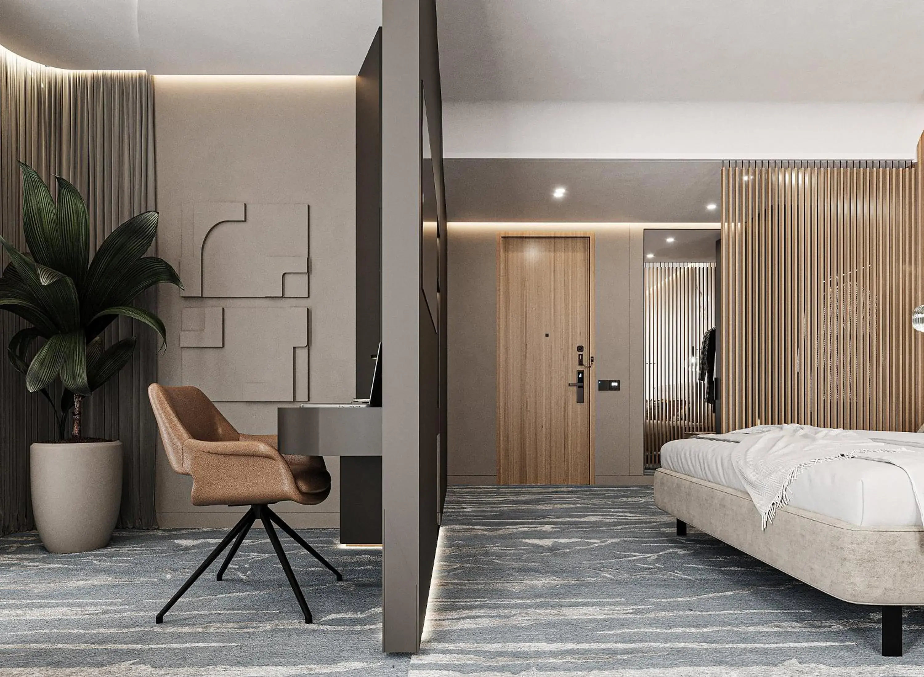 Junior Suite with King Bed, Sea View and Single Sofa Bed in Crowne Plaza Durres by IHG Junior Suite with King Bed, Sea View and Single Sofa Bed in Crowne Plaza Durres by IHG