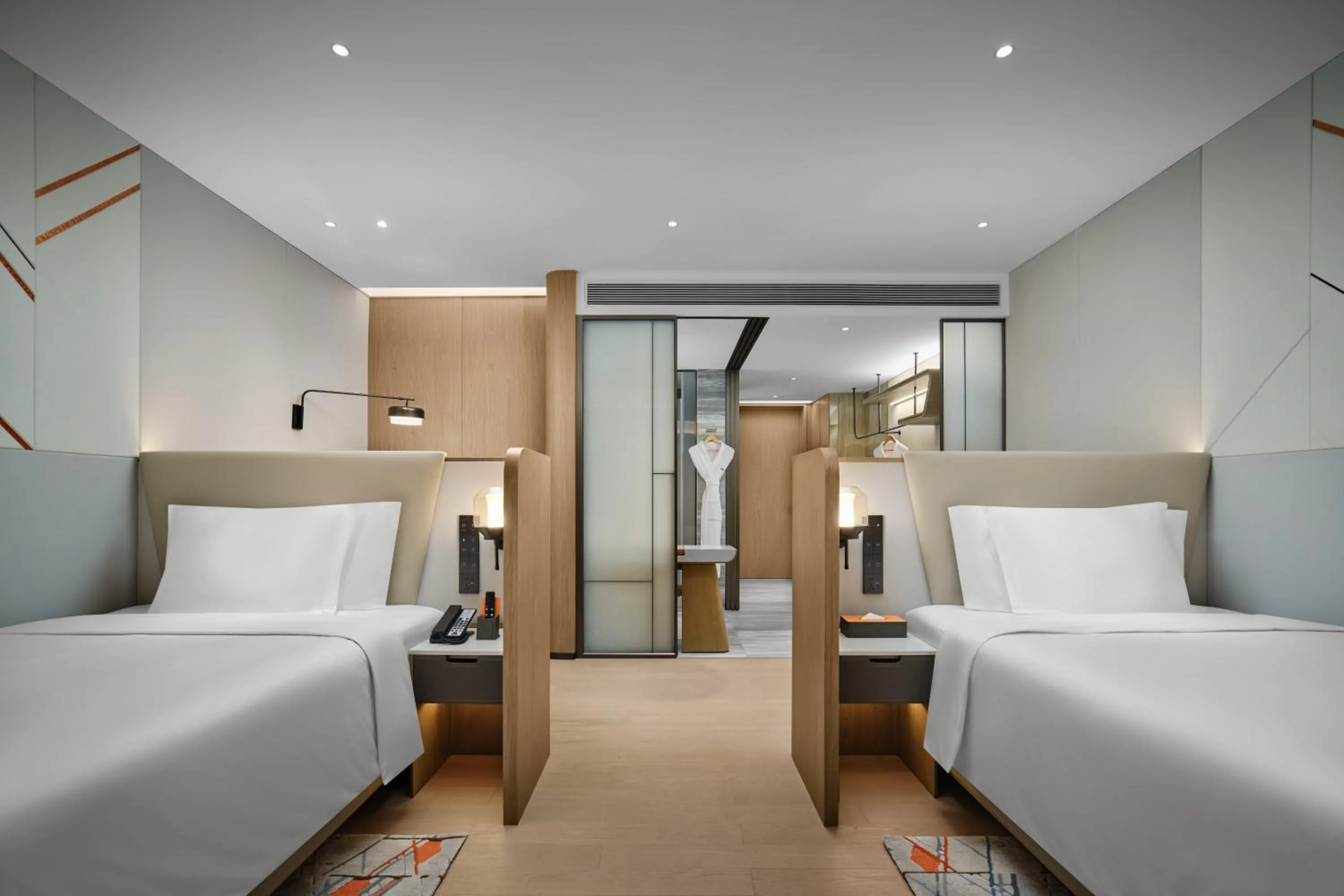 Bedroom in Crowne Plaza Zhongshan Torch High-tech Zone by IHG