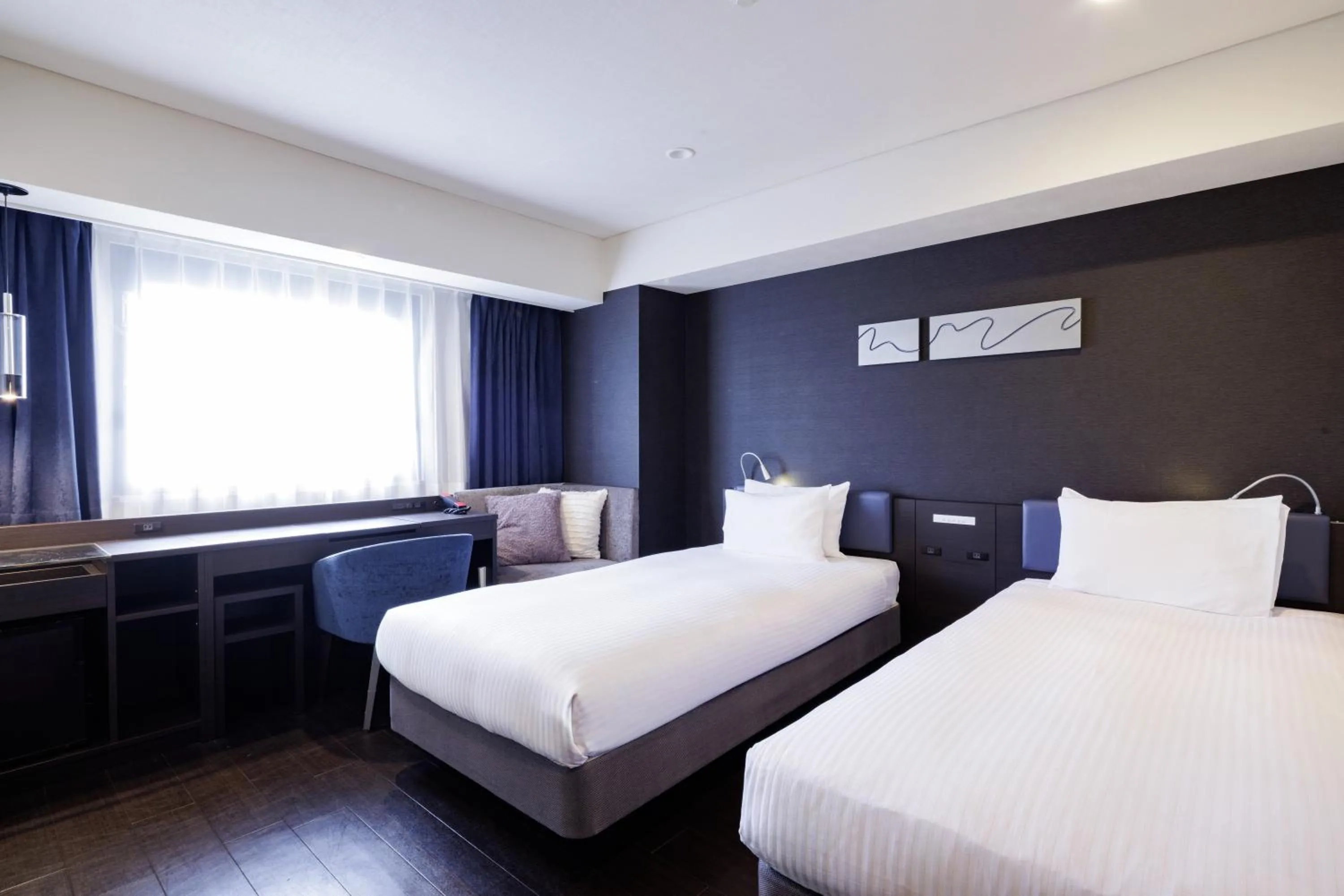 Photo of the whole room, Bed in HOTEL AMANEK Osaka Namba