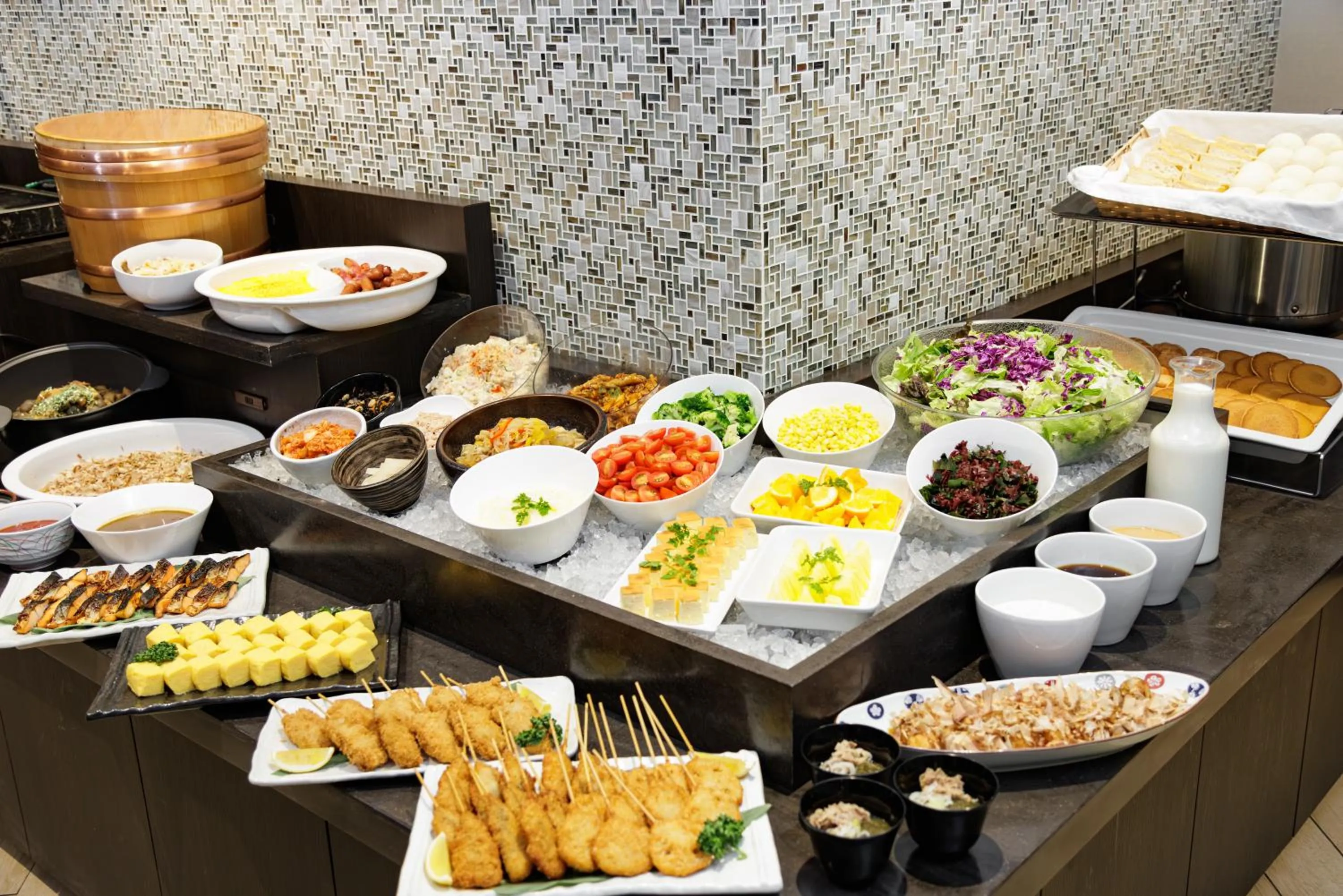 Breakfast in HOTEL AMANEK Osaka Namba