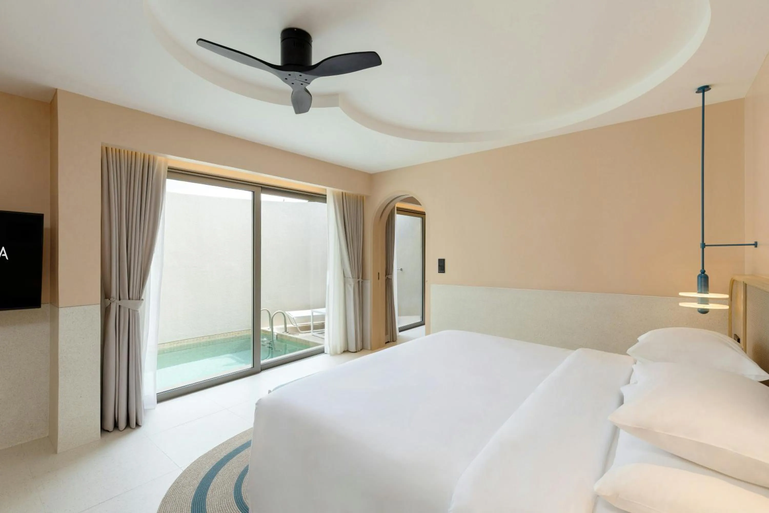 Bedroom, Bed in Centara Karon Villas Phuket
