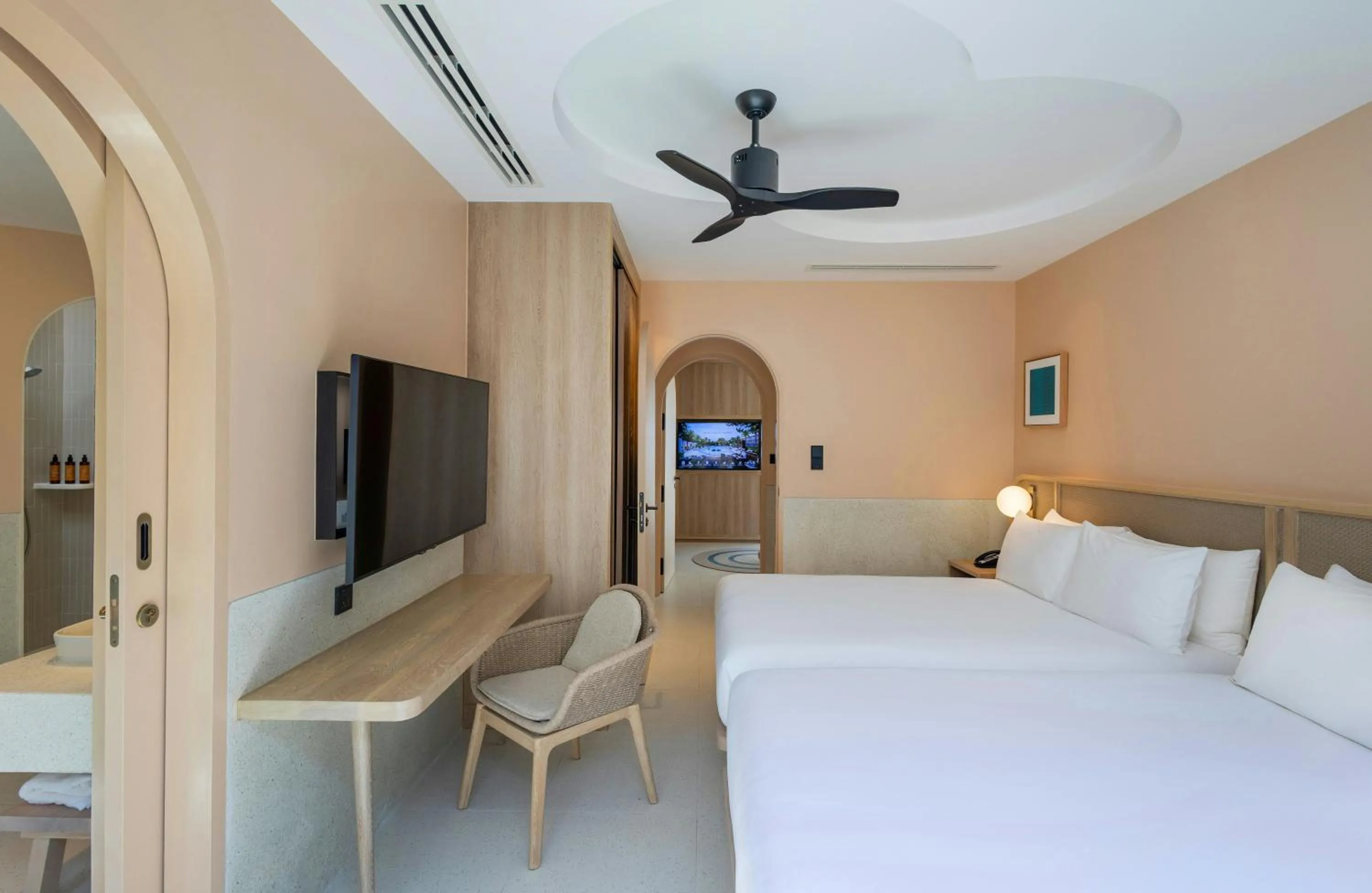Bedroom, Bed in Centara Karon Villas Phuket
