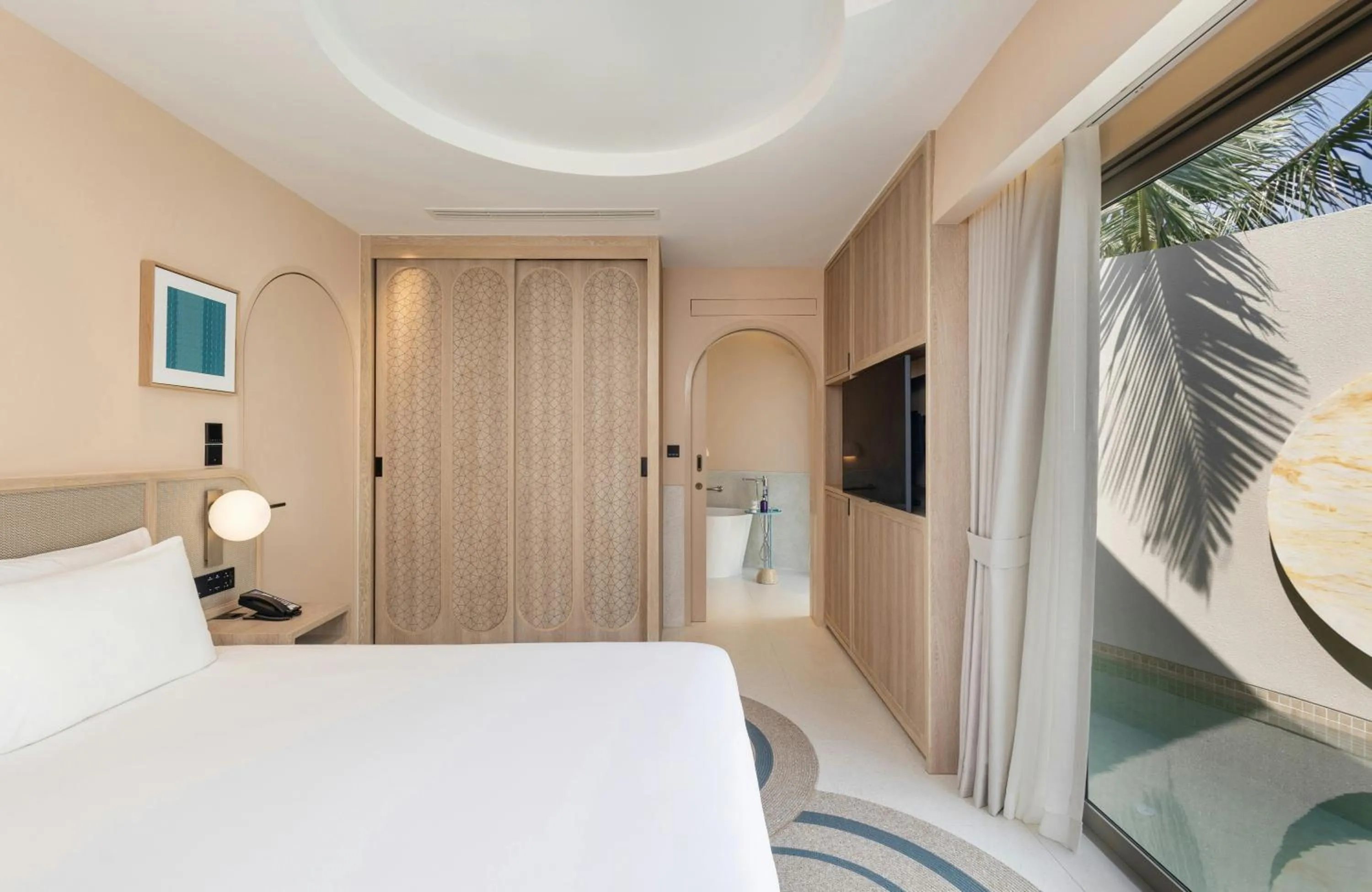 Bedroom, Bed in Centara Karon Villas Phuket