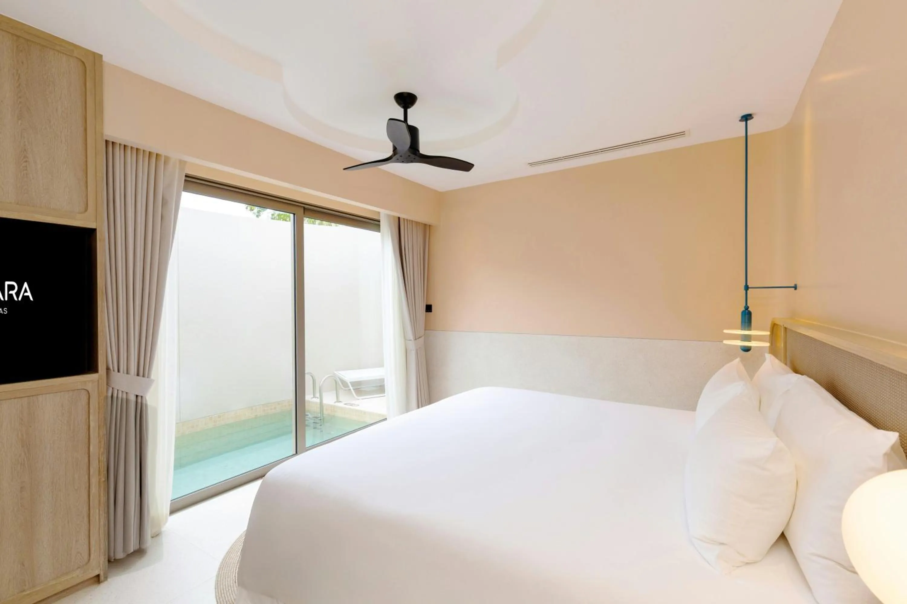 Bedroom, Bed in Centara Karon Villas Phuket