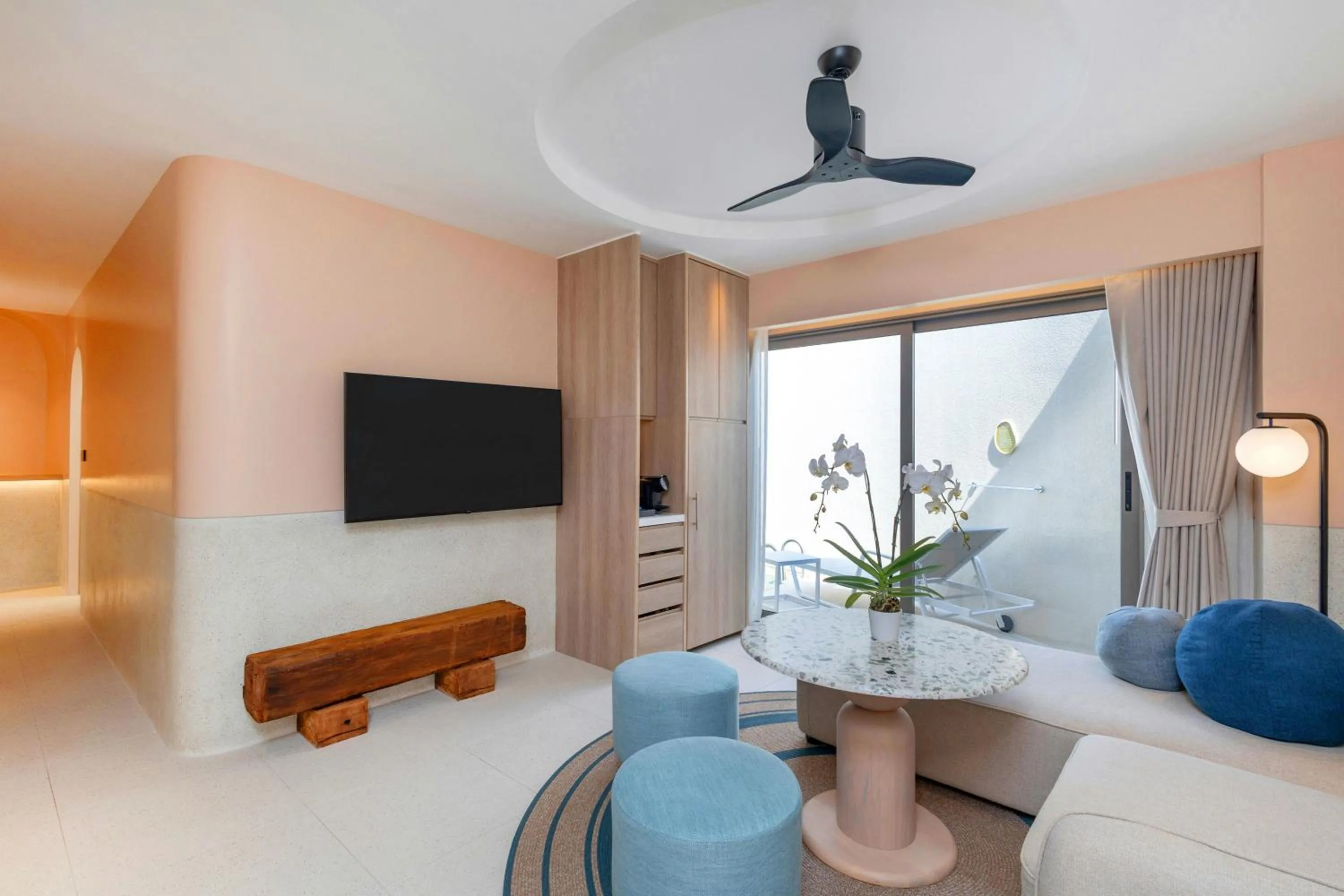 Living room in Centara Karon Villas Phuket