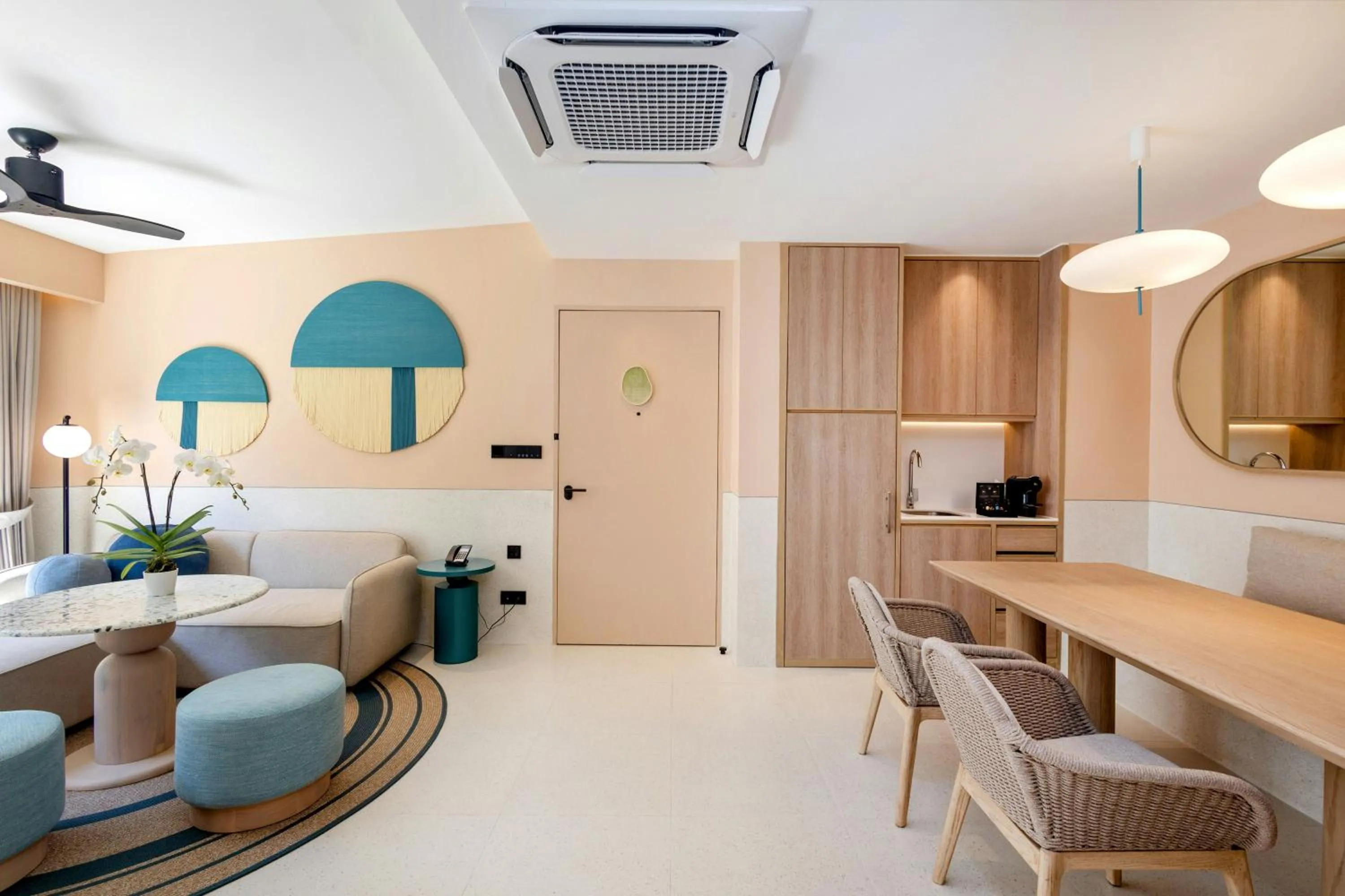 Living room in Centara Karon Villas Phuket