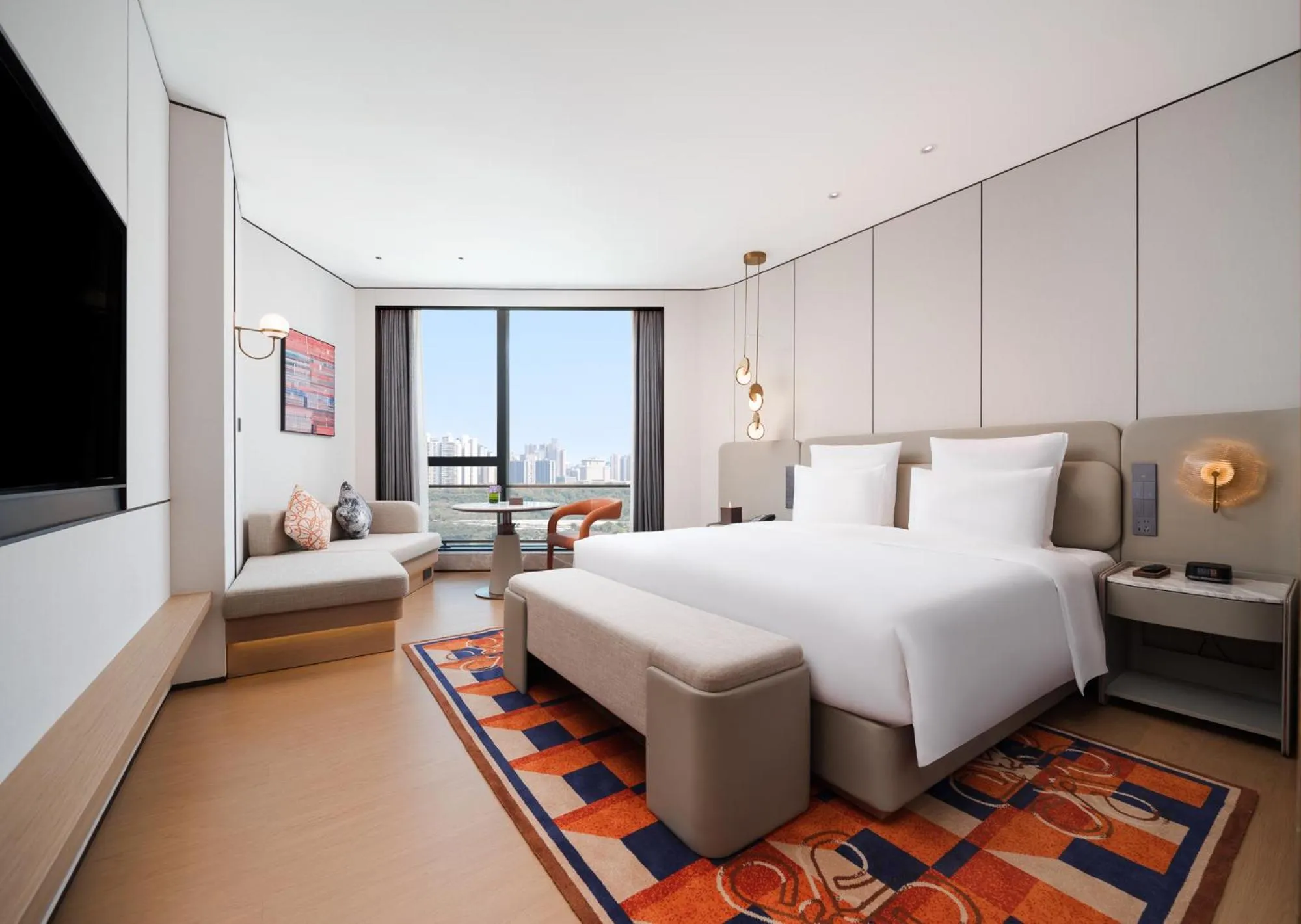 Bedroom, Bed in Pullman Chongqing Xiyue