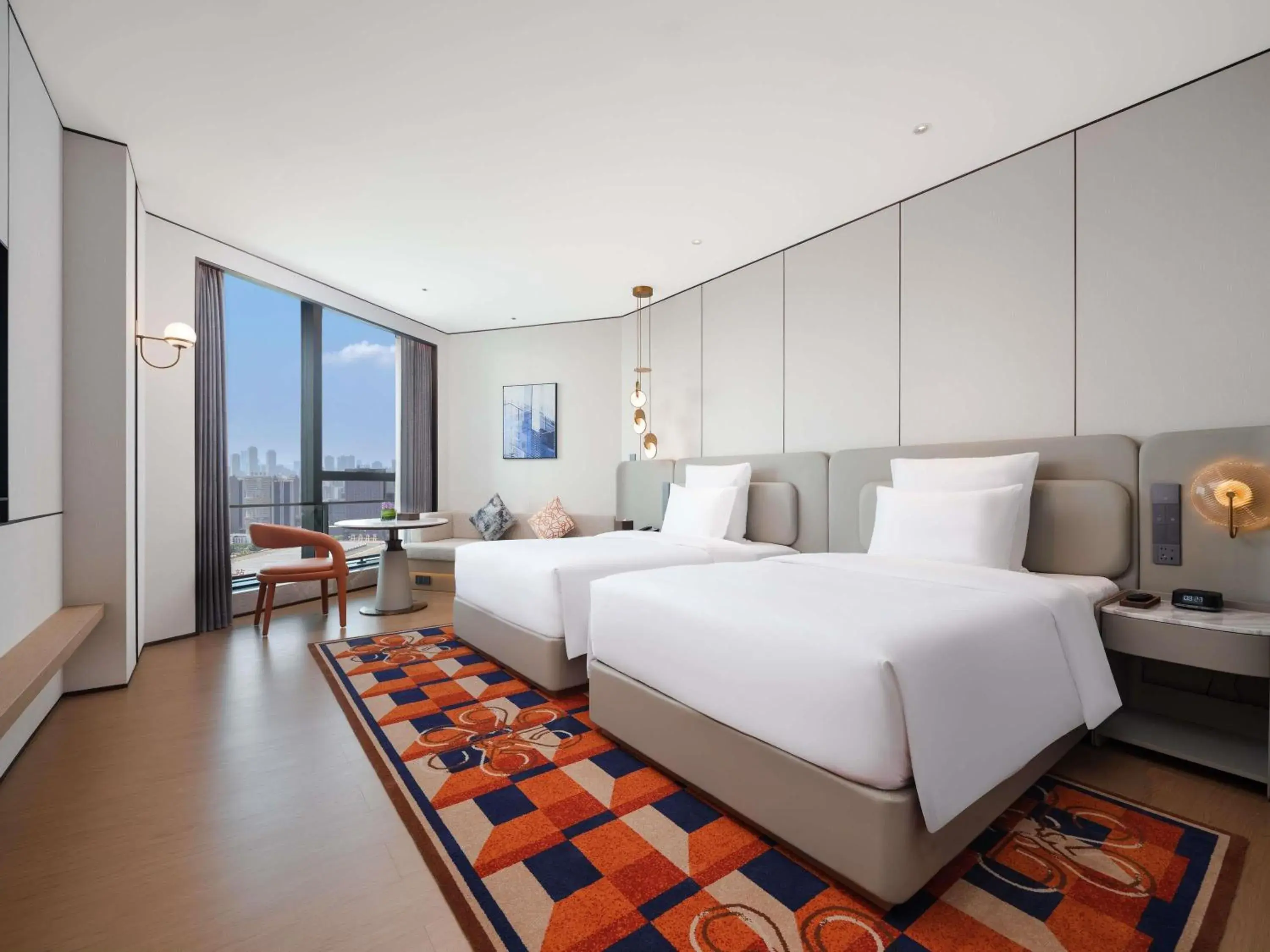 Superior Twin Room in Pullman Chongqing Xiyue Superior Twin Room in Pullman Chongqing Xiyue