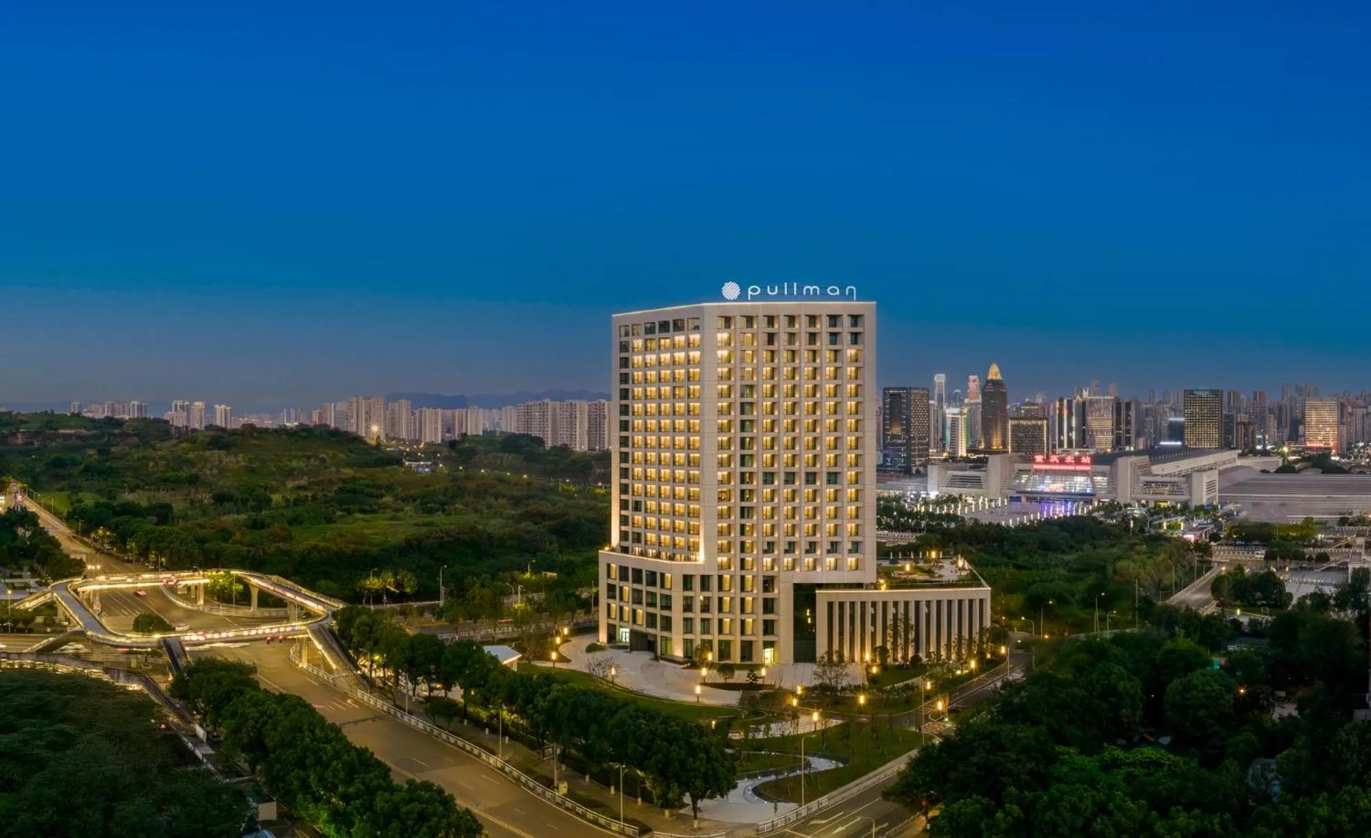 Property building in Pullman Chongqing Xiyue