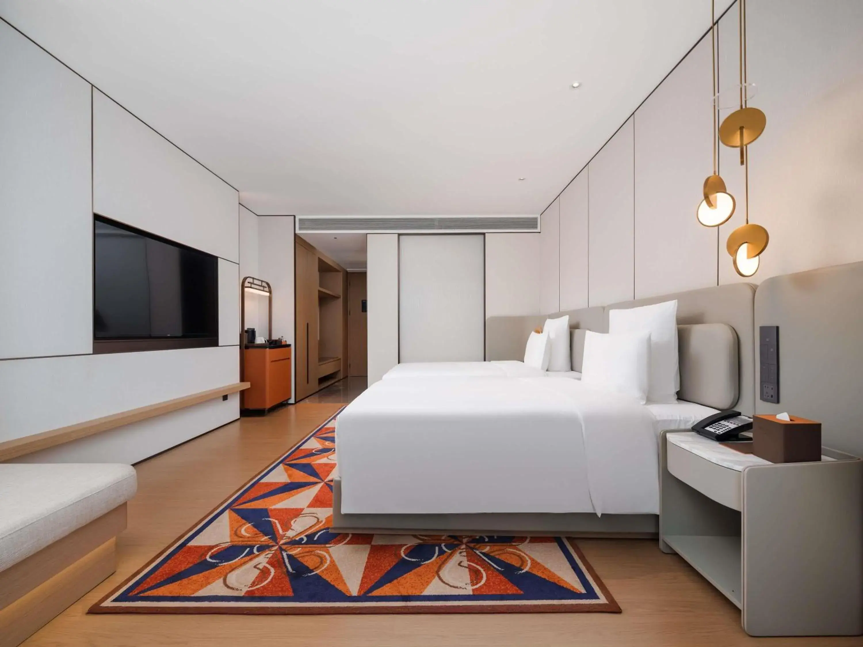 Superior Twin Room in Pullman Chongqing Xiyue Superior Twin Room in Pullman Chongqing Xiyue