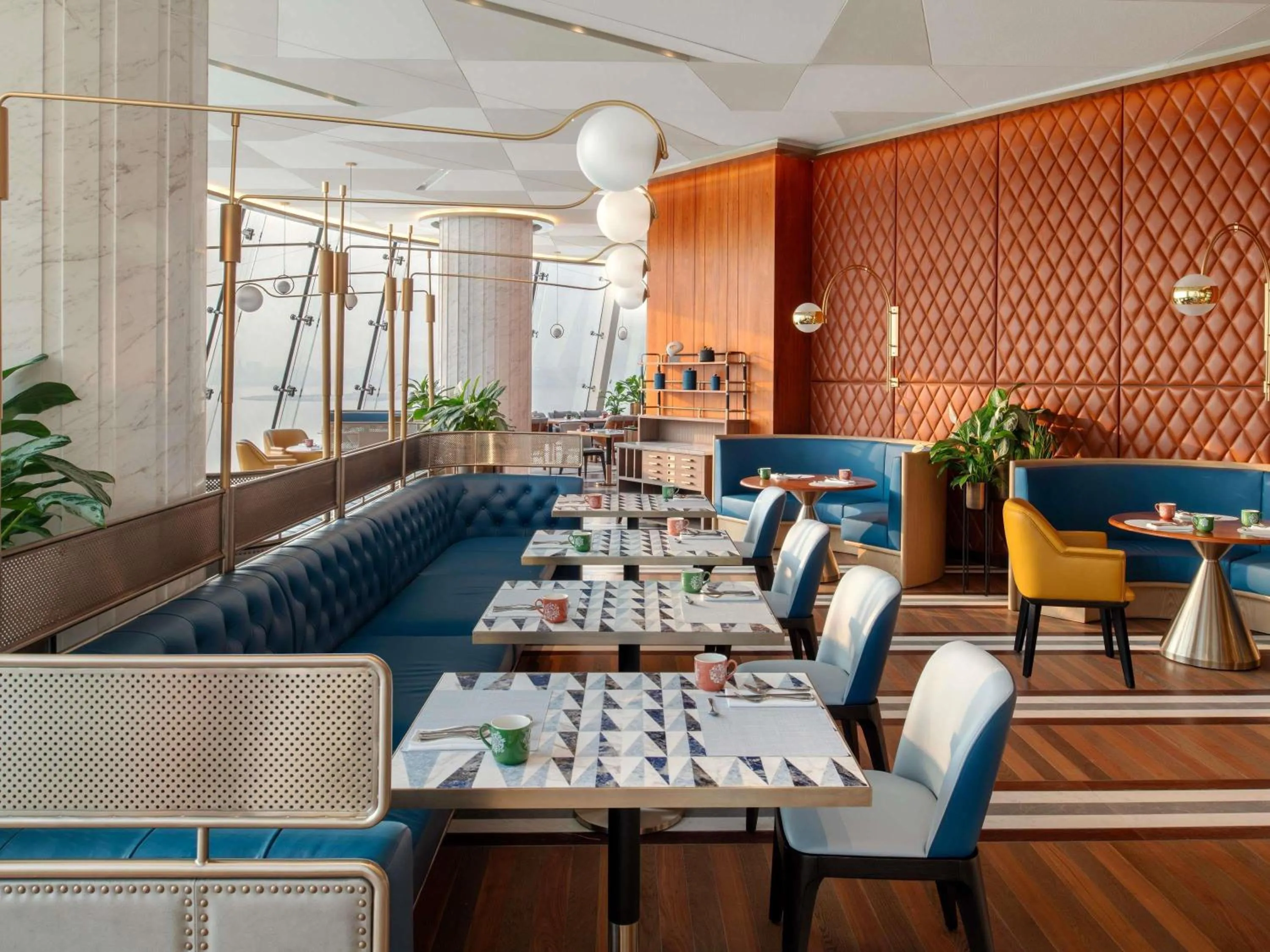 Breakfast in Swissôtel Corniche Park Towers Doha