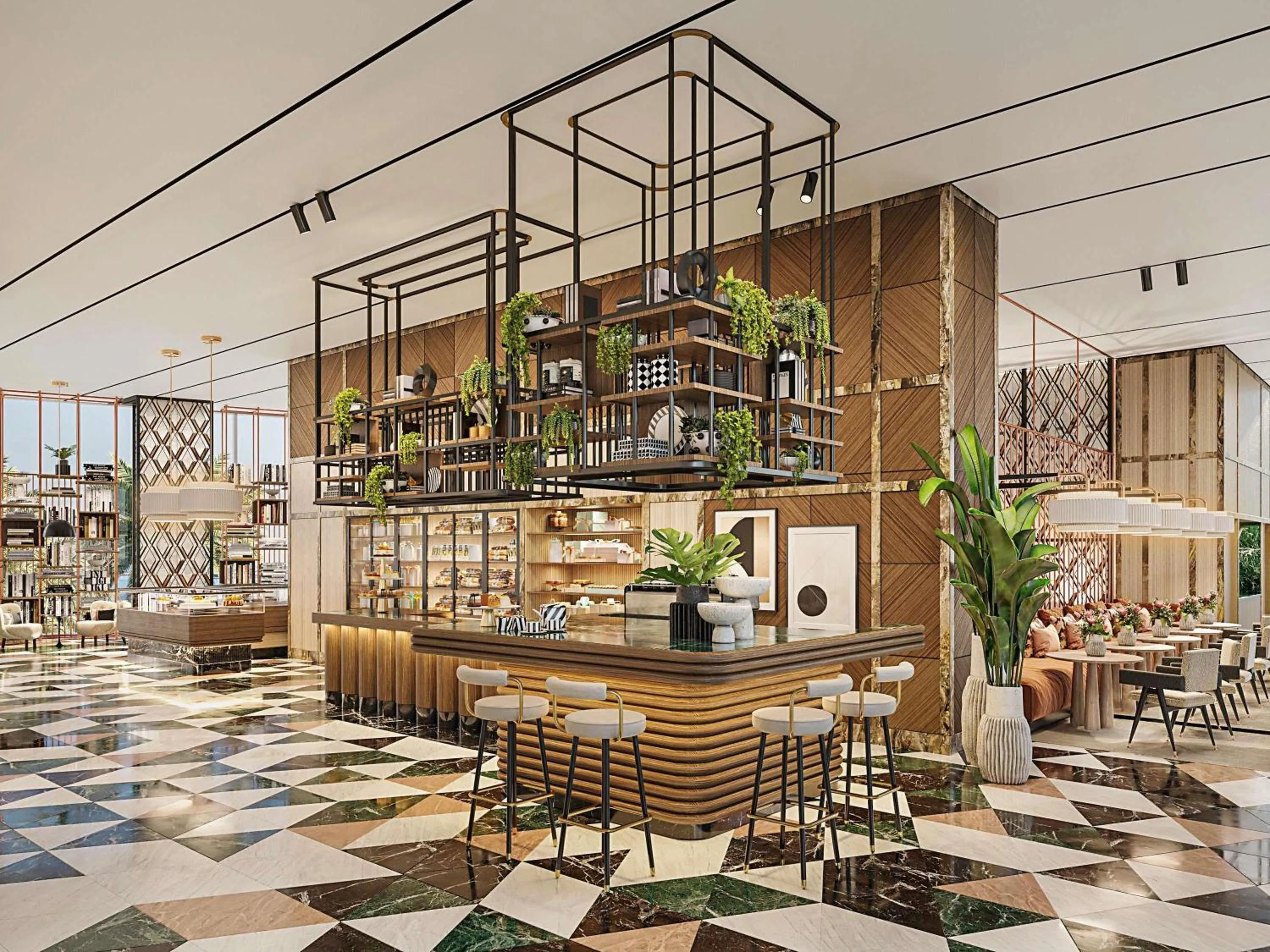 Restaurant/places to eat in Swissôtel Corniche Park Towers Doha