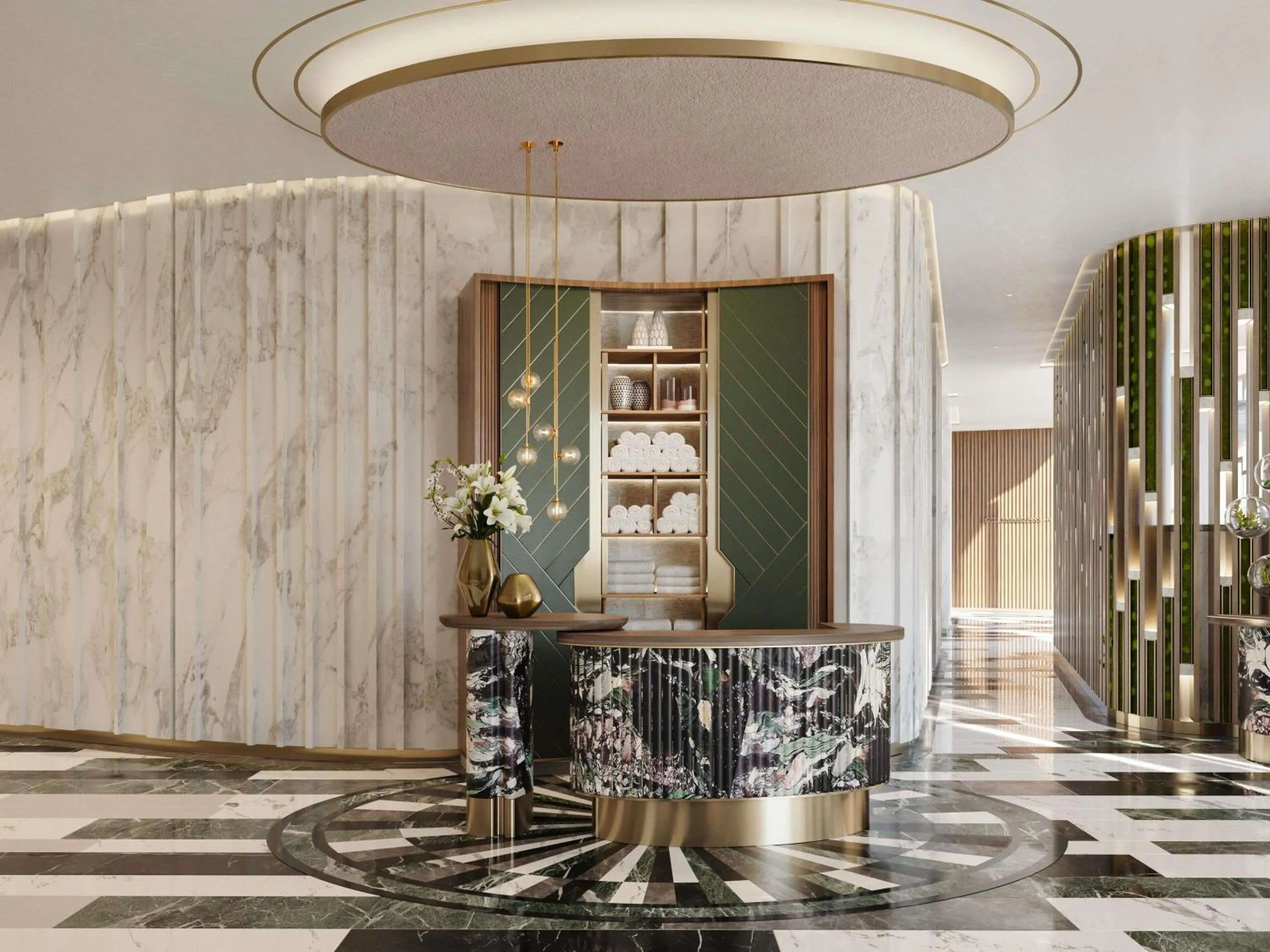 Spa and wellness centre/facilities in Swissôtel Corniche Park Towers Doha