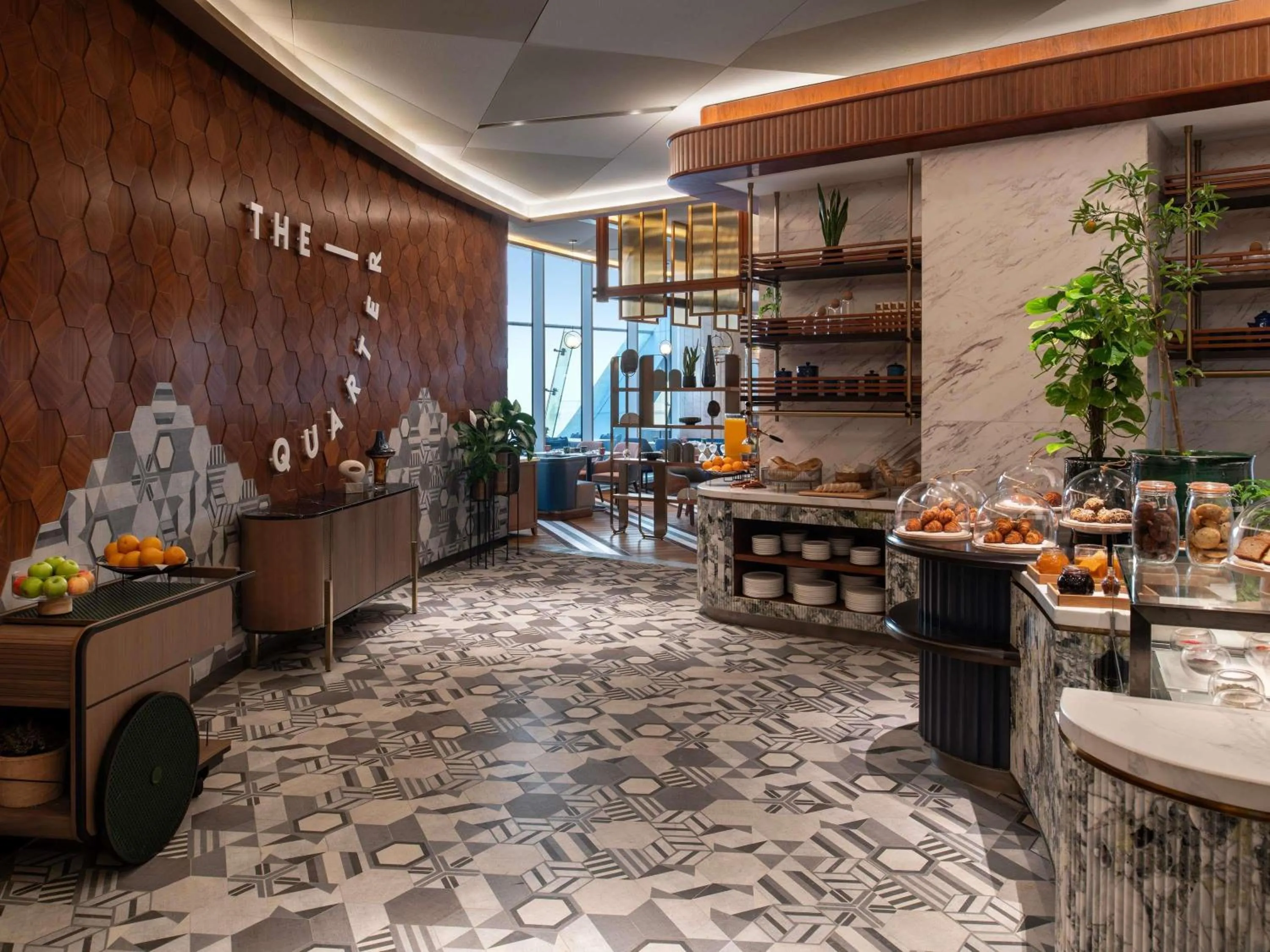 Breakfast in Swissôtel Corniche Park Towers Doha