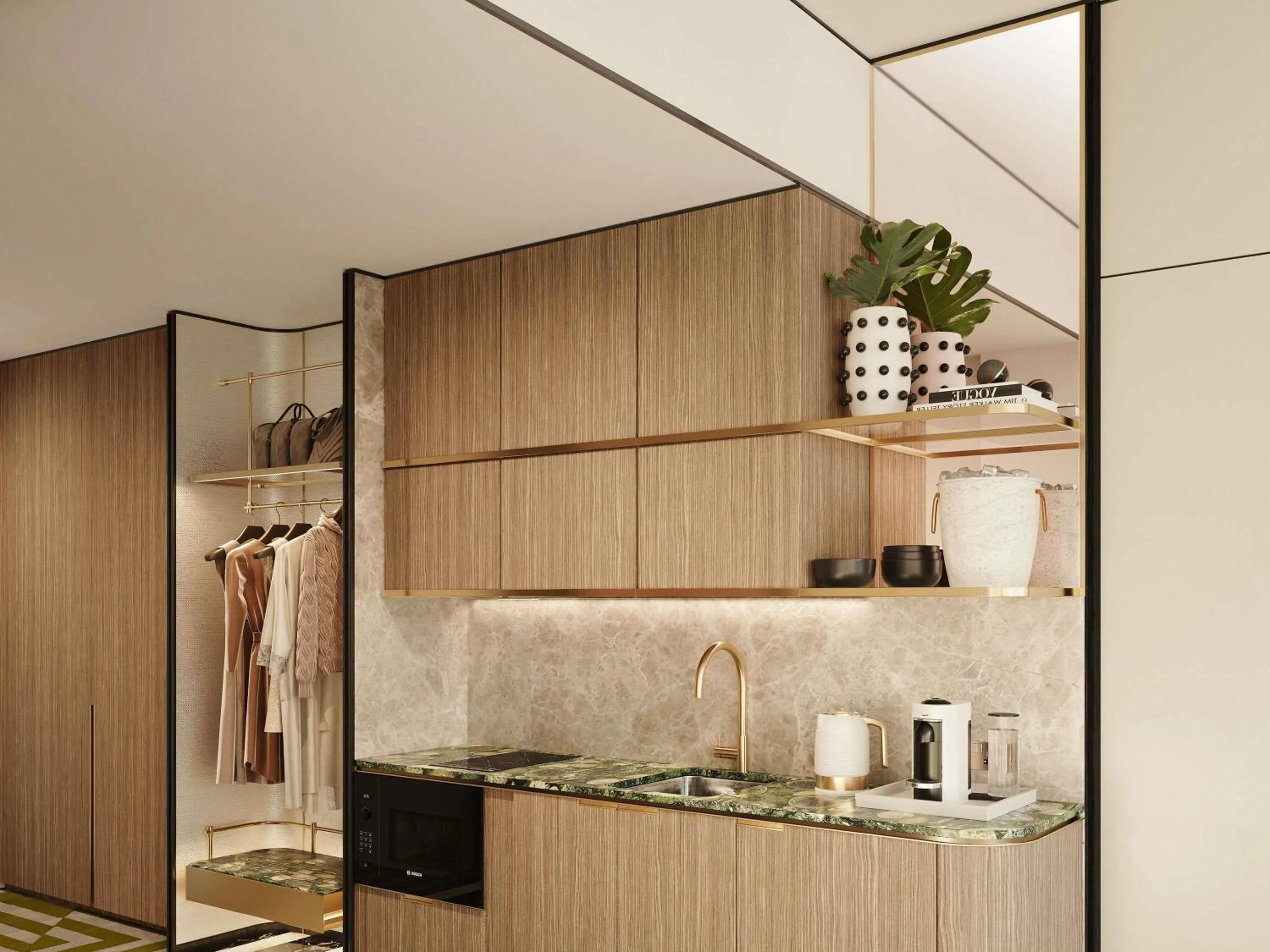 Bedroom in Swissôtel Corniche Park Towers Doha