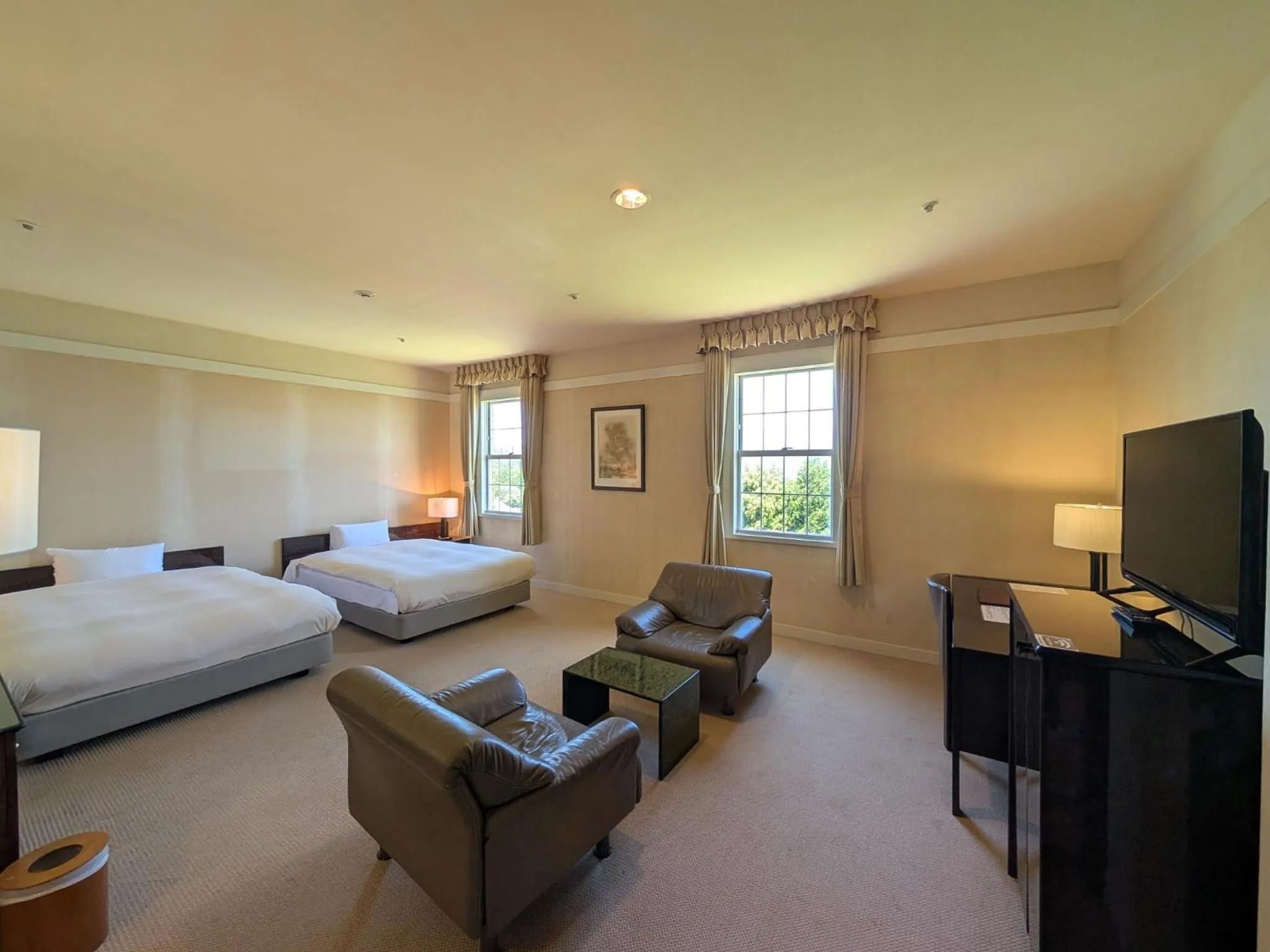 Photo of the whole room, Bed in Yugashima Golf Club & Hotel Resort