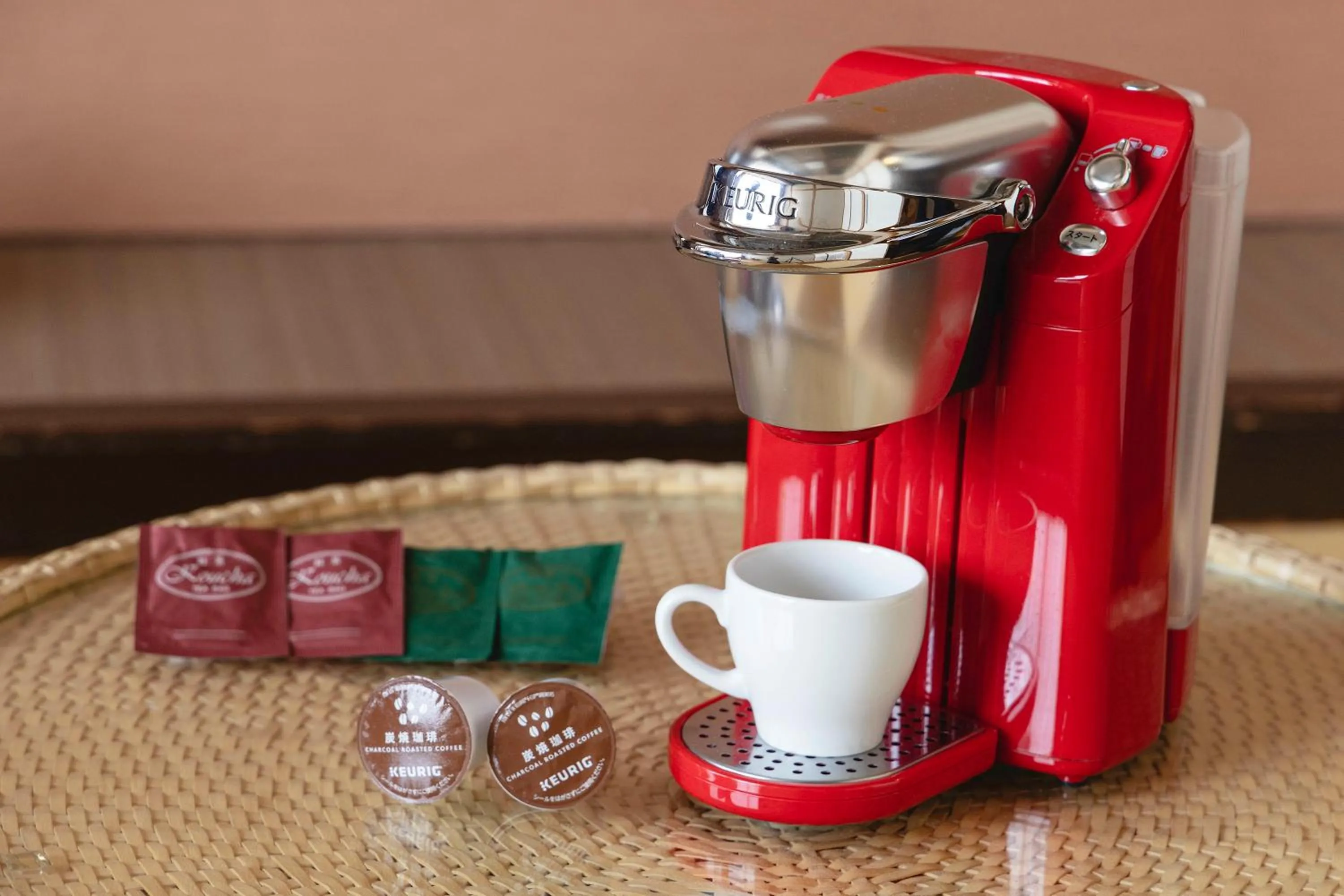 Coffee/tea facilities in Shinyu no Yado SAZANA