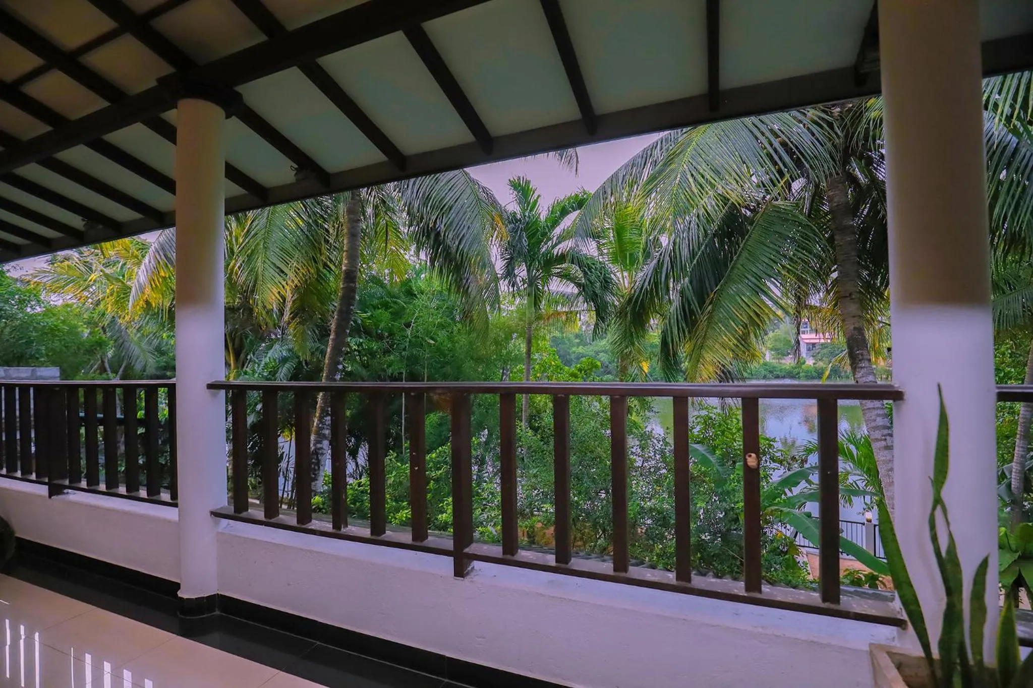 Balcony/Terrace in Tinara River Inn, Weligama