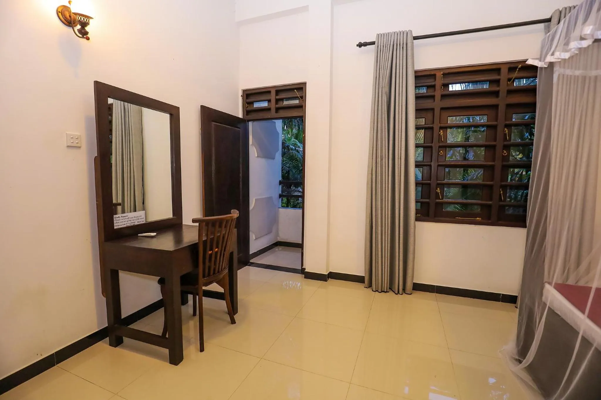 Bedroom in Tinara River Inn, Weligama