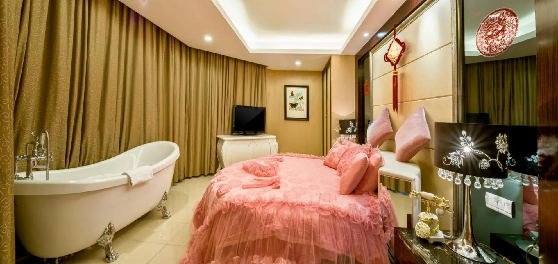 Bed in Country Garden Phoenix Hotel Huizhou Huiyang