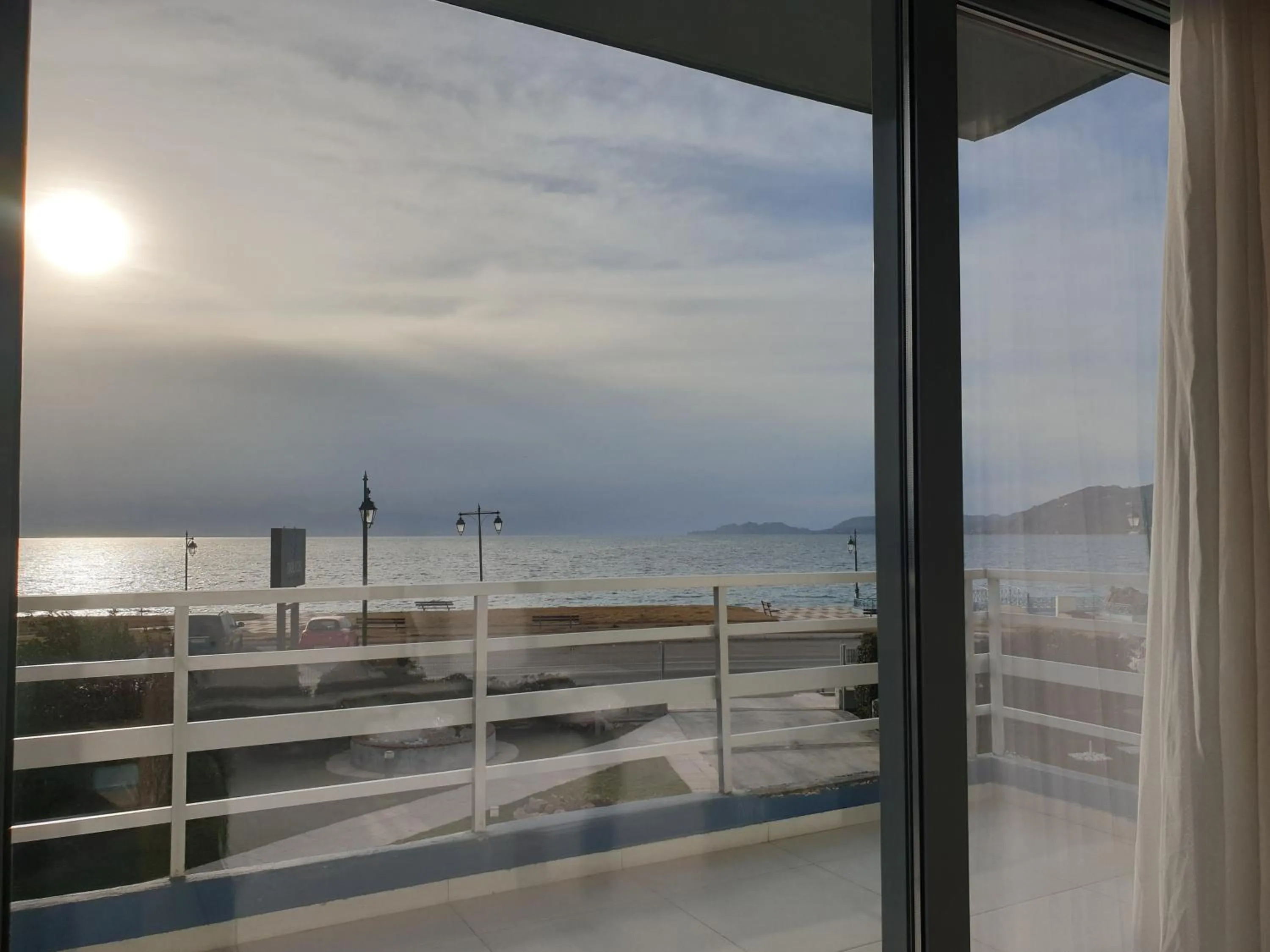 Sea view in Diolkos Studios