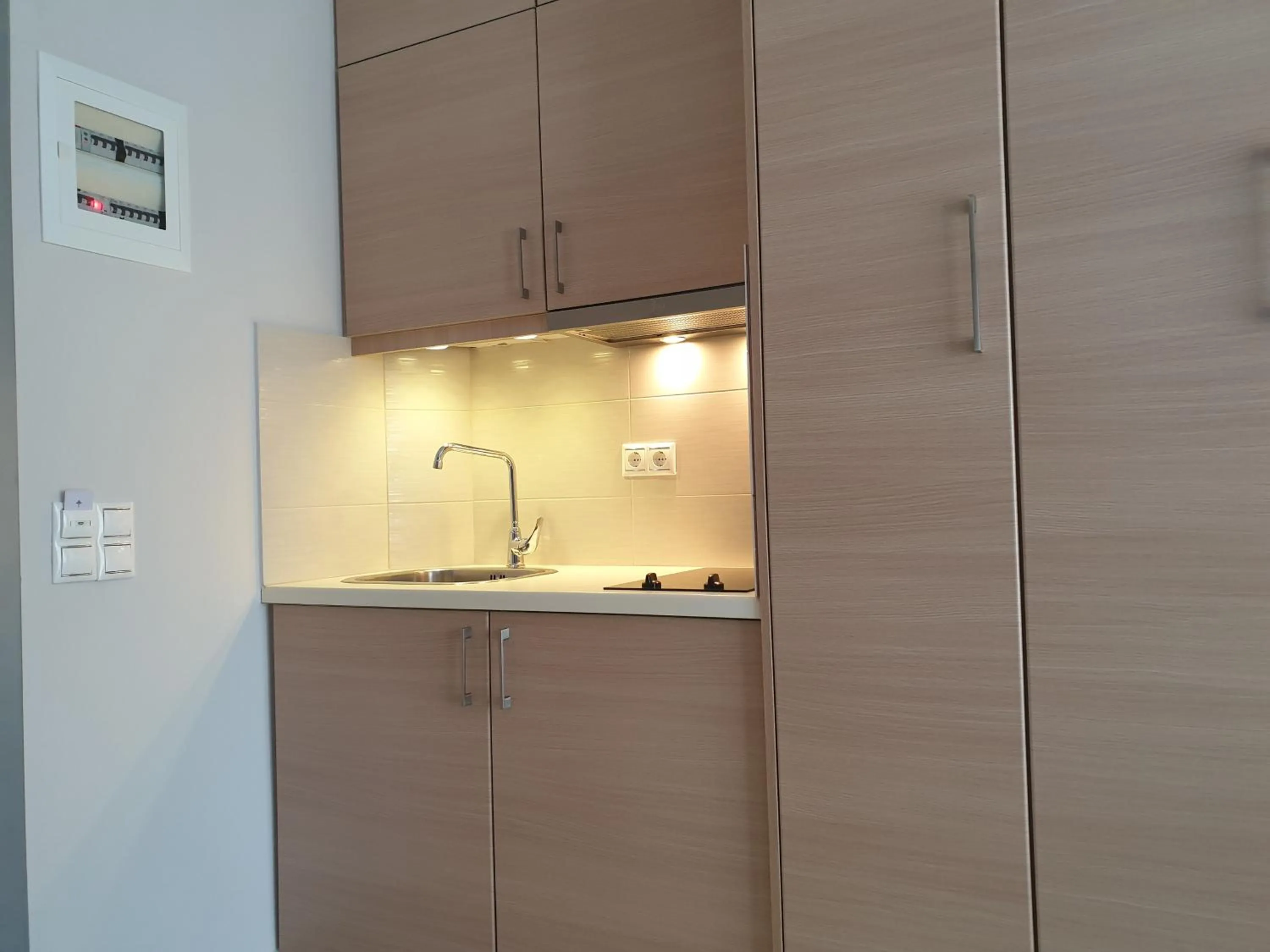 Kitchen or kitchenette in Diolkos Studios