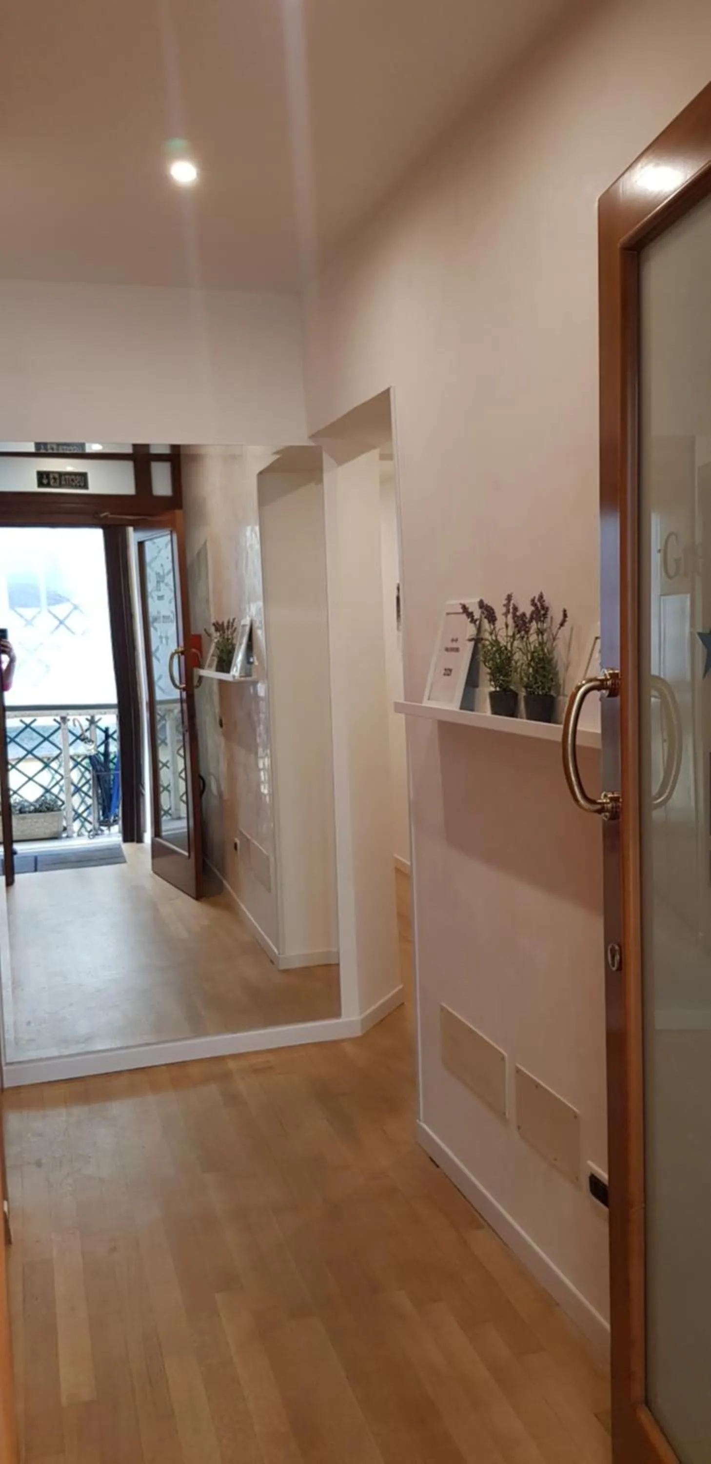 Facade/entrance in Green Hotel