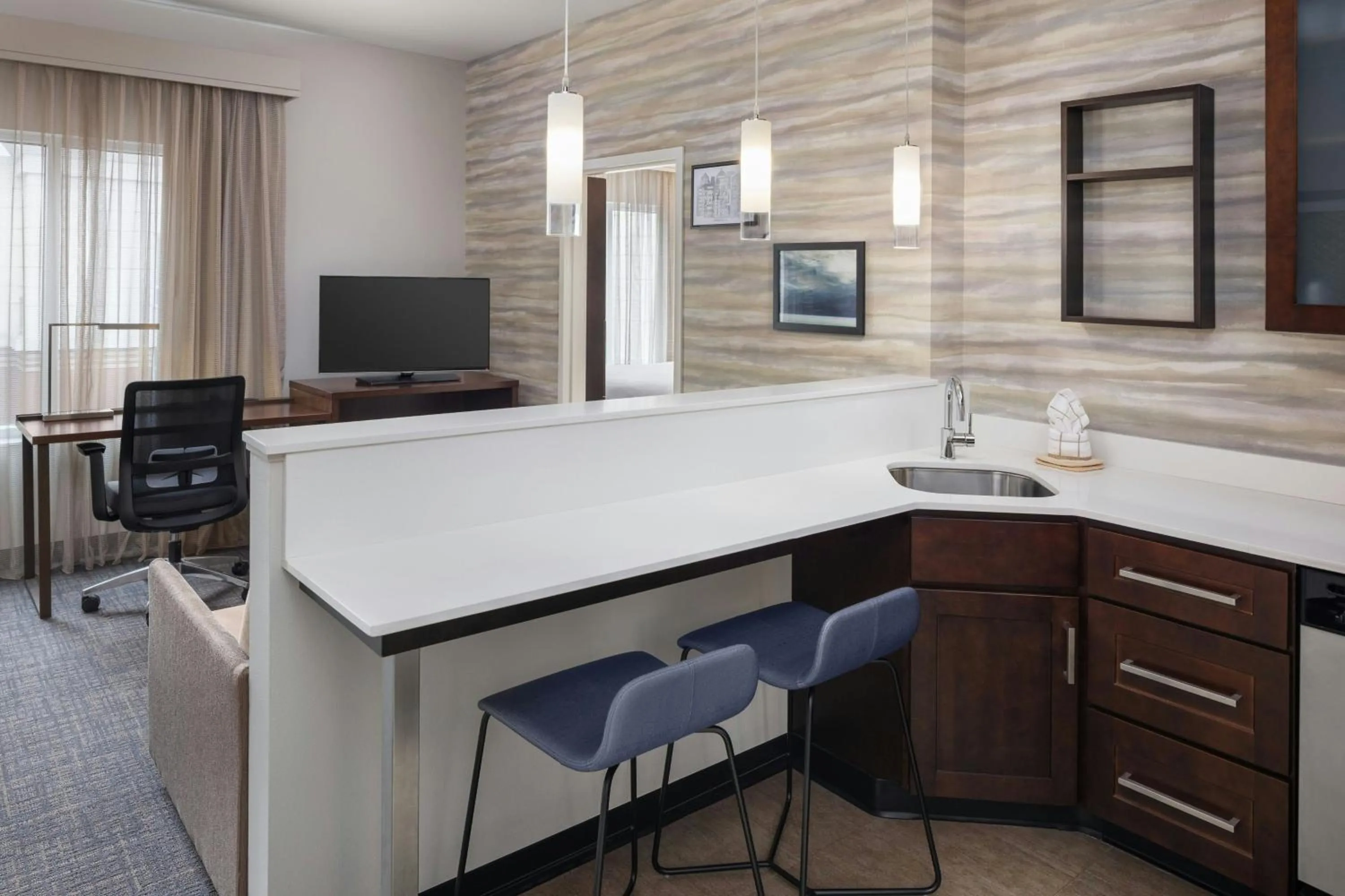 Kitchen or kitchenette in Residence Inn by Marriott Ann Arbor Downtown