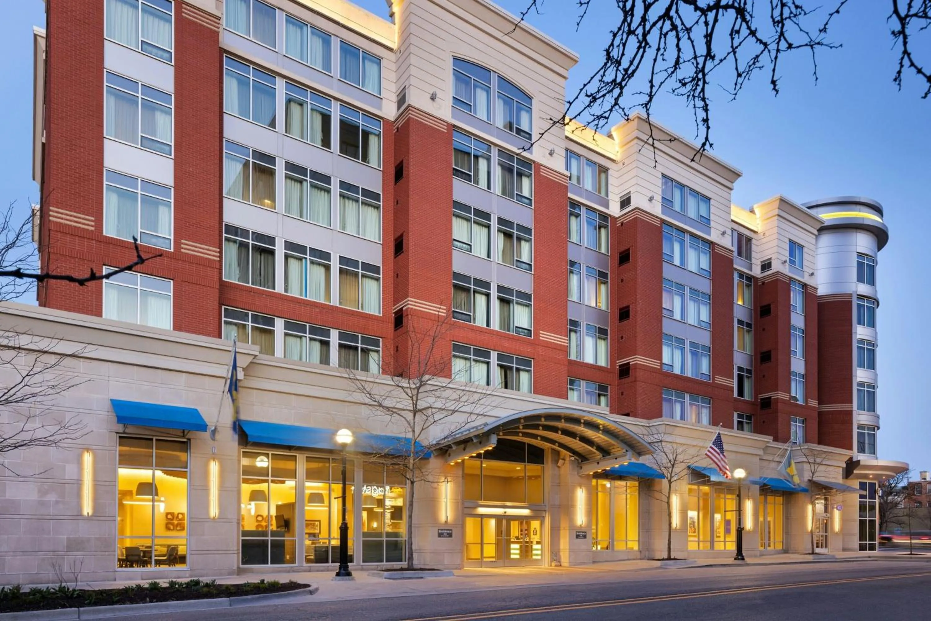 Property building in Residence Inn by Marriott Ann Arbor Downtown