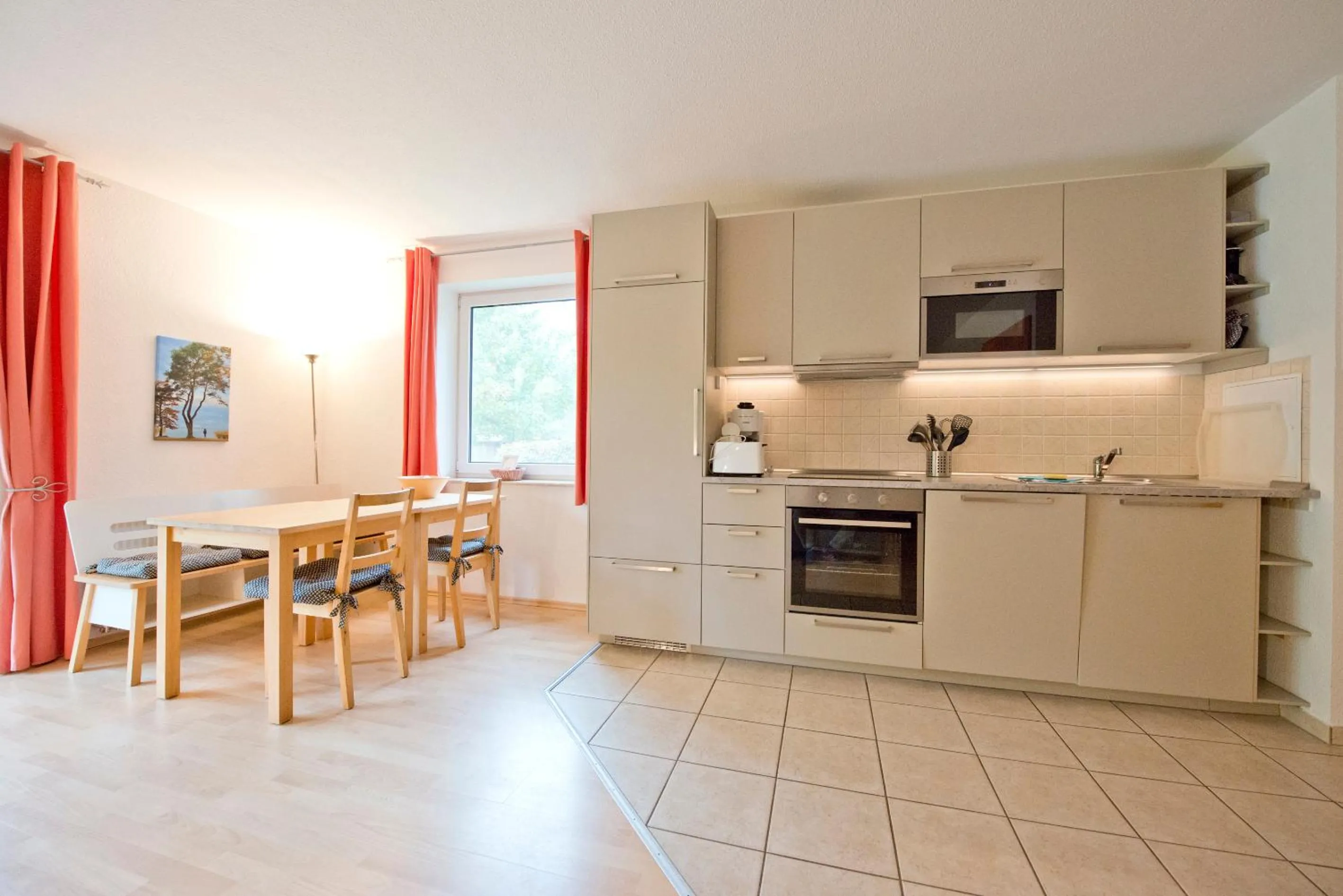 Kitchen or kitchenette in Müritzparadies - Feriendorf Alte Fahrt