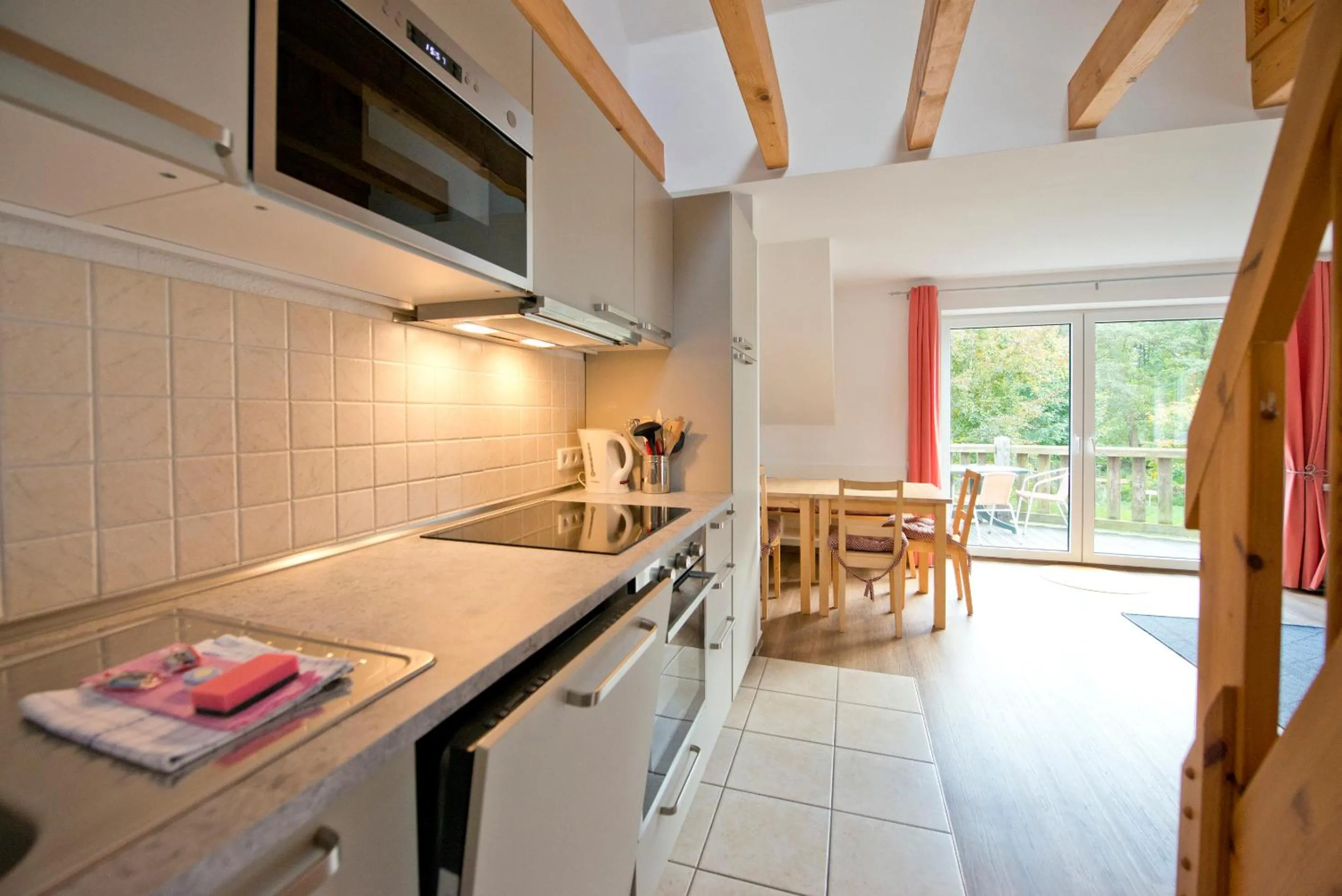 Kitchen or kitchenette in Müritzparadies - Feriendorf Alte Fahrt