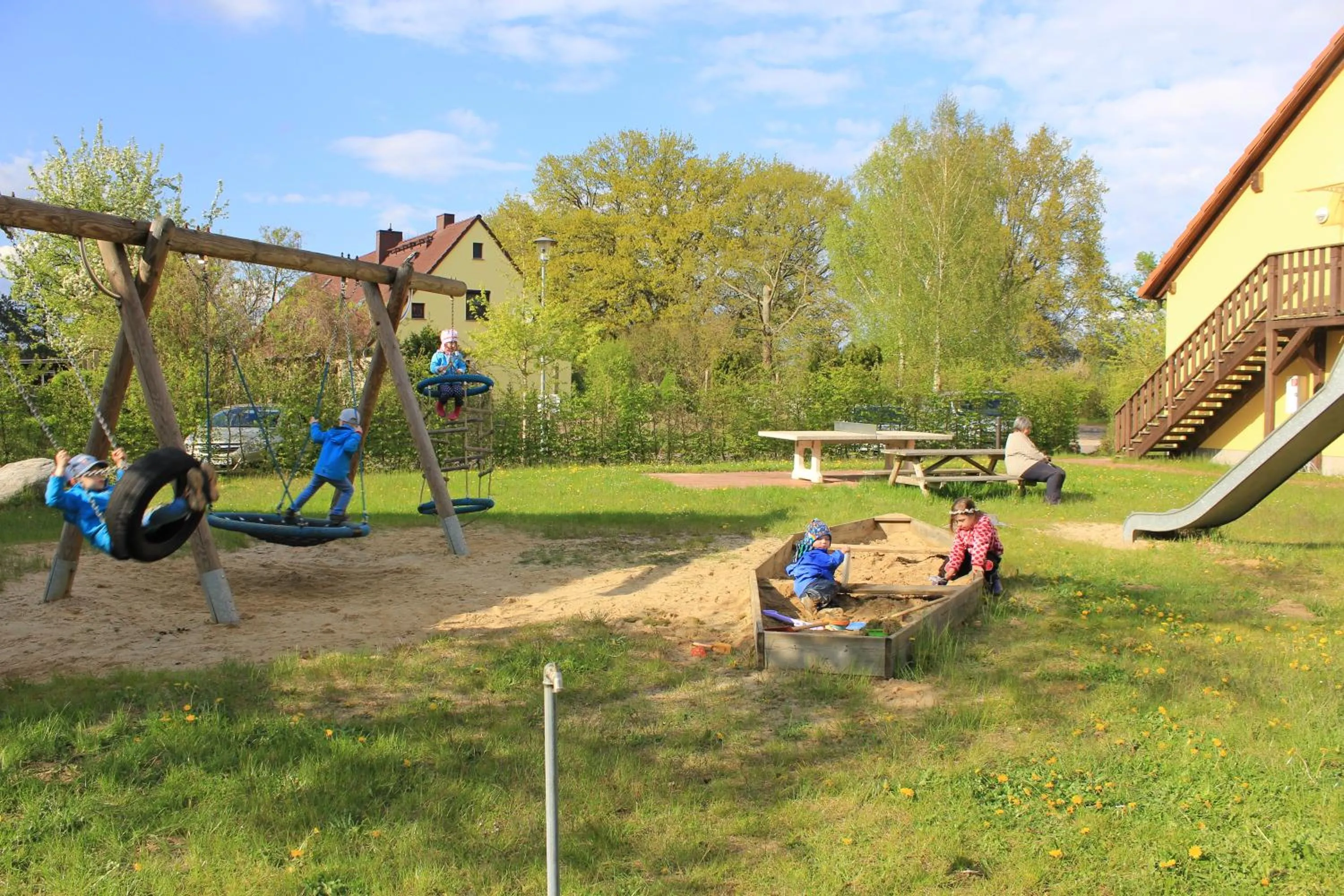 Children play ground in Müritzparadies - Feriendorf Alte Fahrt